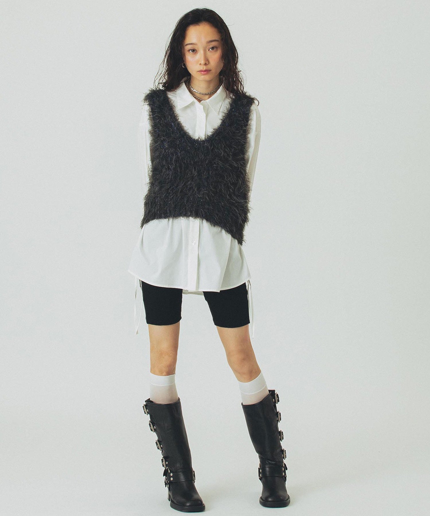 model:161cm 着用サイズ:ONE SIZE