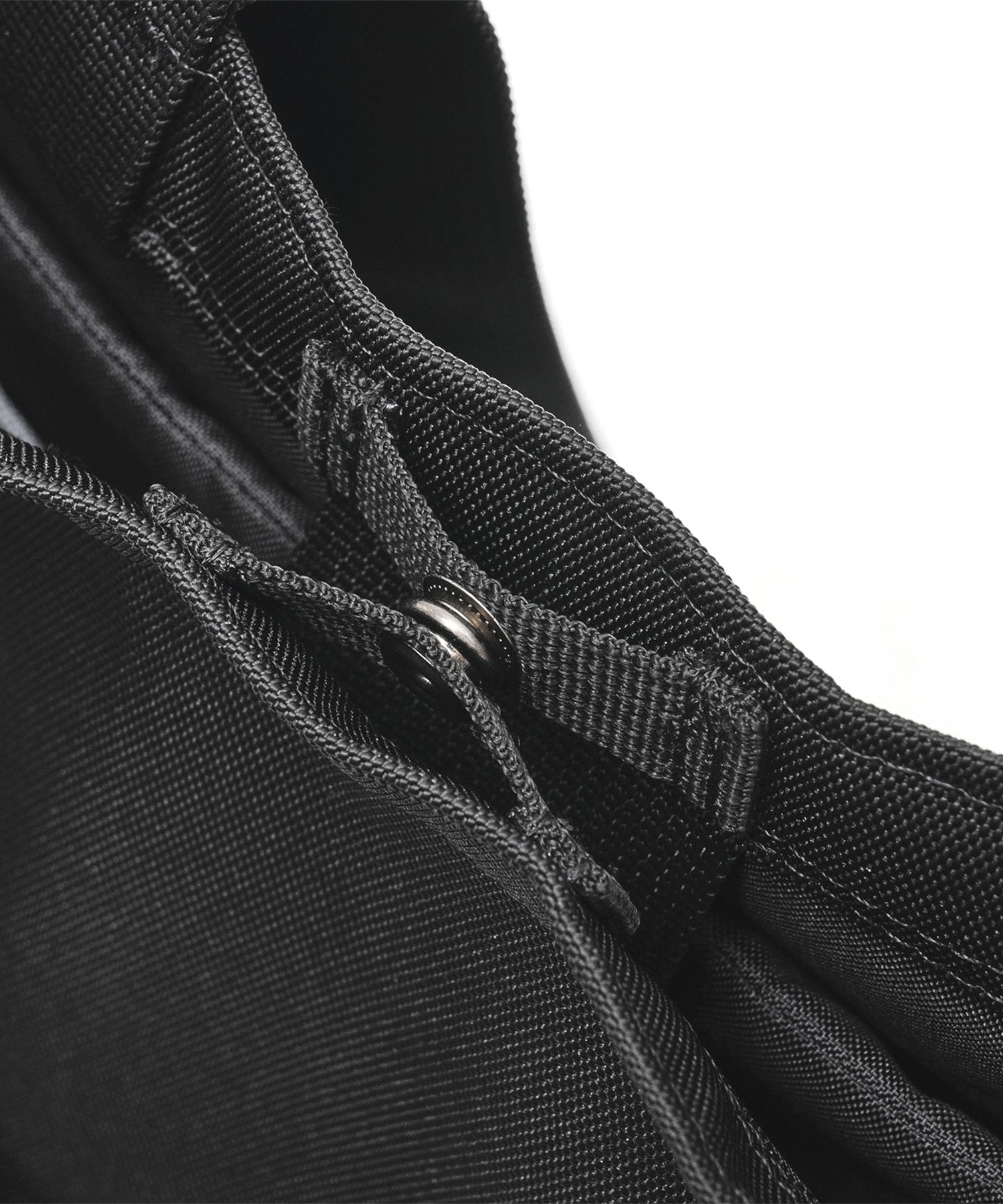 Grid 2-Way Tote Bag - Black