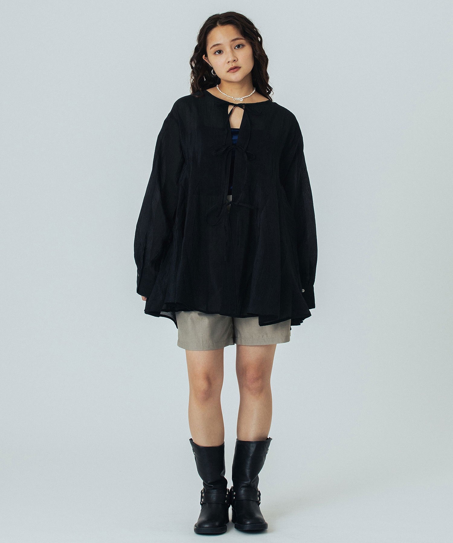 model:160cm 着用サイズ:ONE SIZE