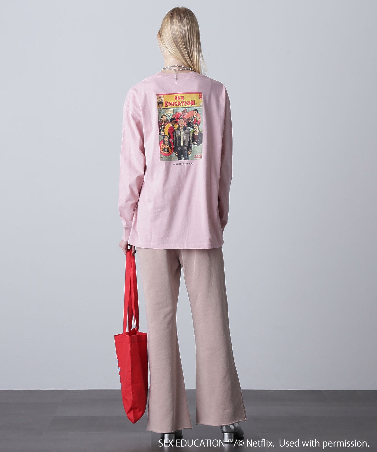 Netflix Series ‘SEX EDUCATION’ × ROSE BUD/AMERICAN COMIC TEE