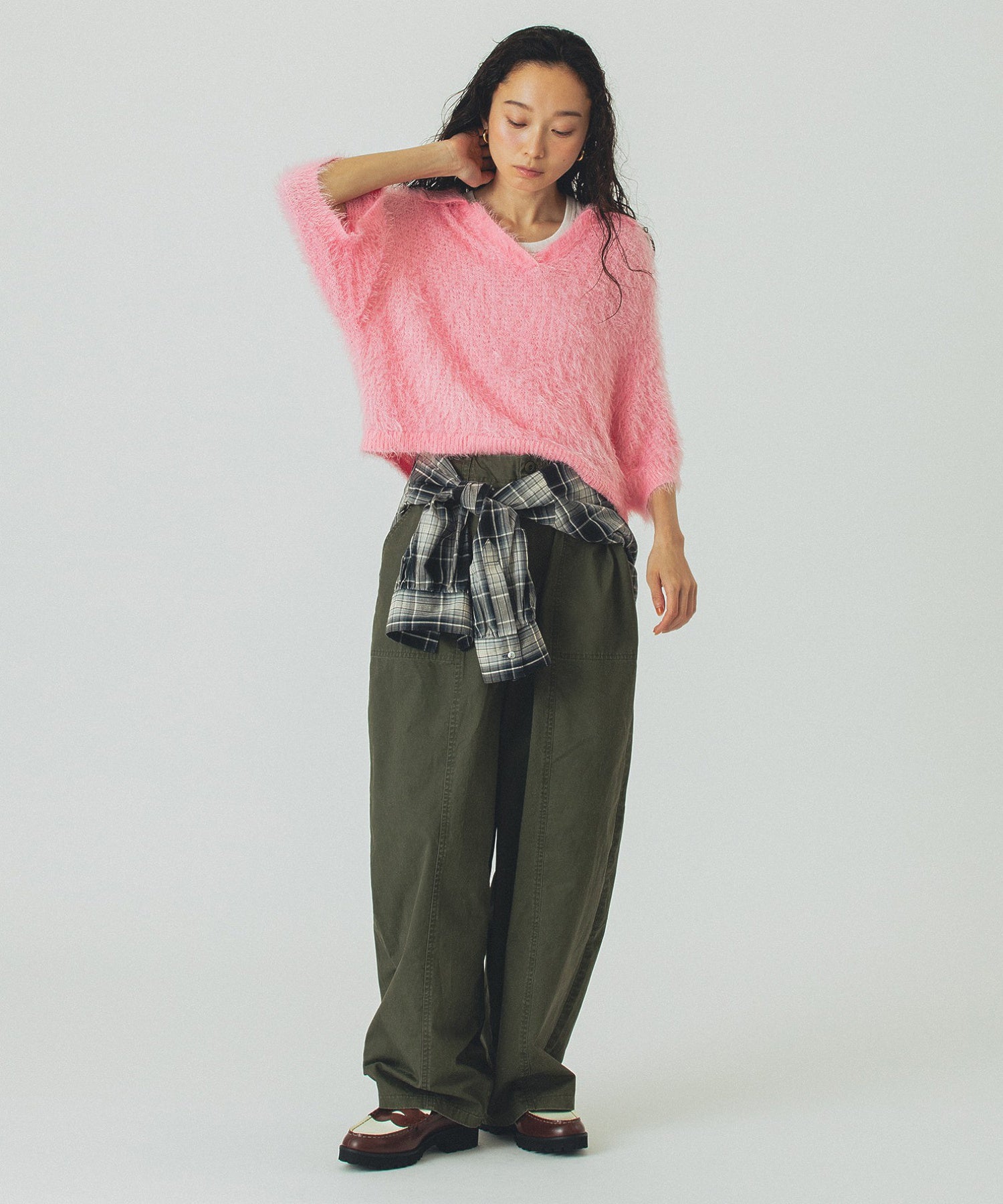 model:161cm 着用サイズ:S