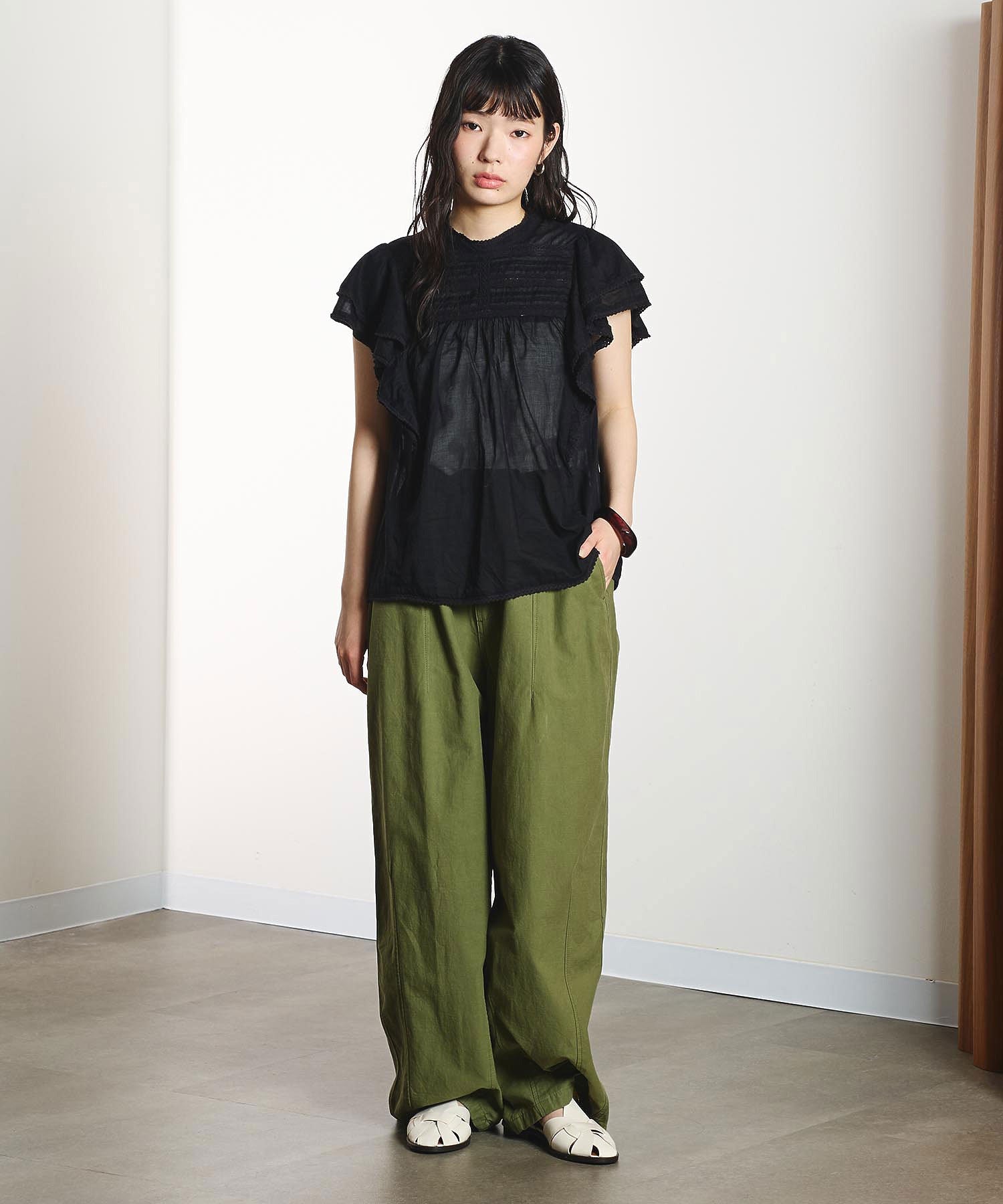 model:163cm 着用サイズ:ONE SIZE