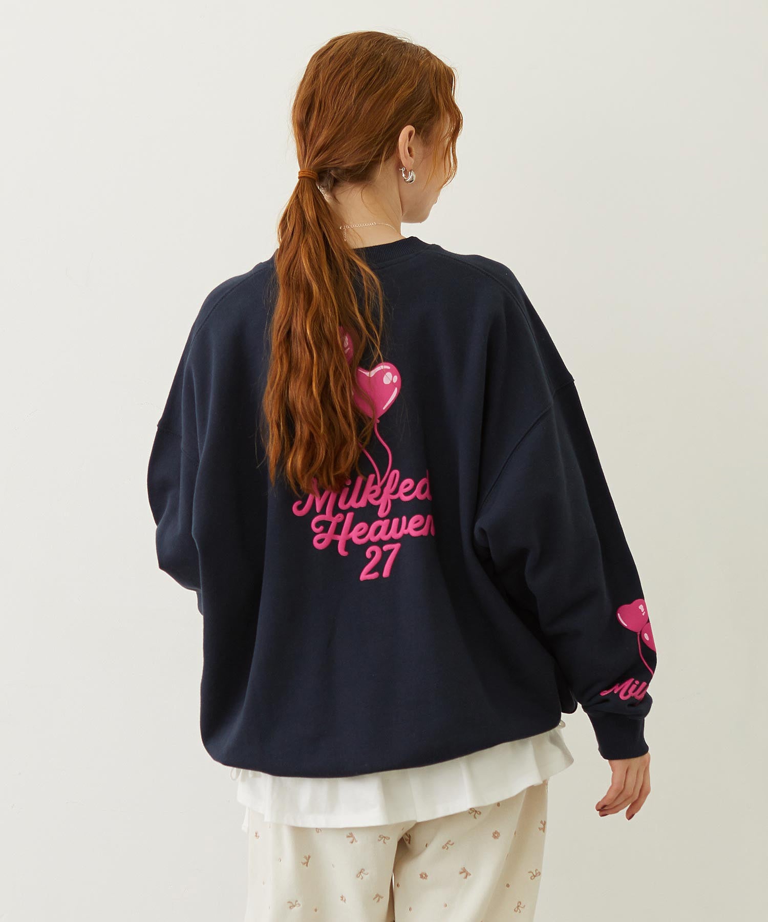 HEART BALLOON SWEAT TOP