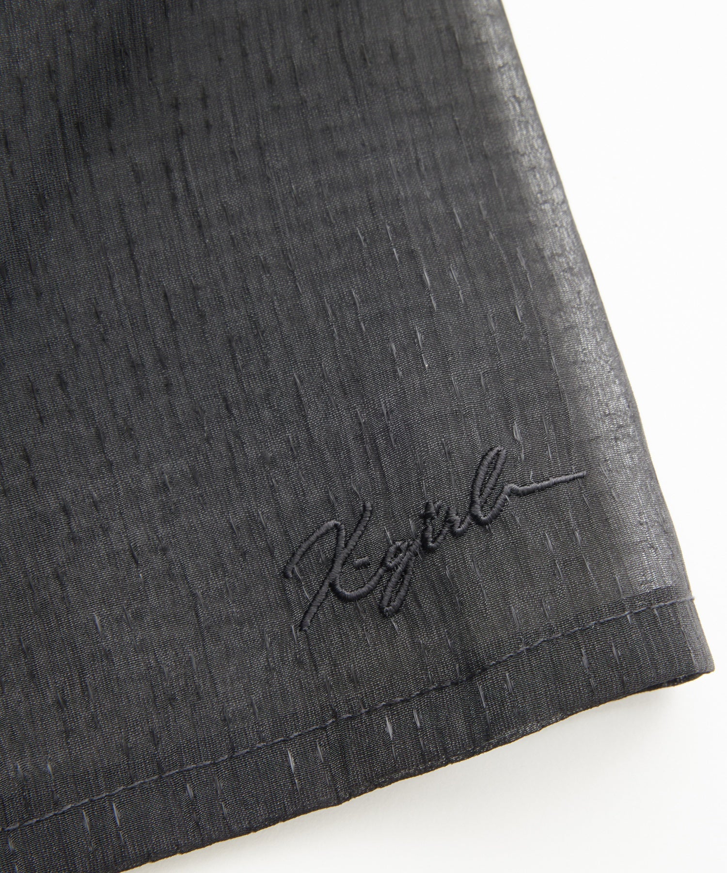 FRONT DRAWSTRING S/S SHIRT