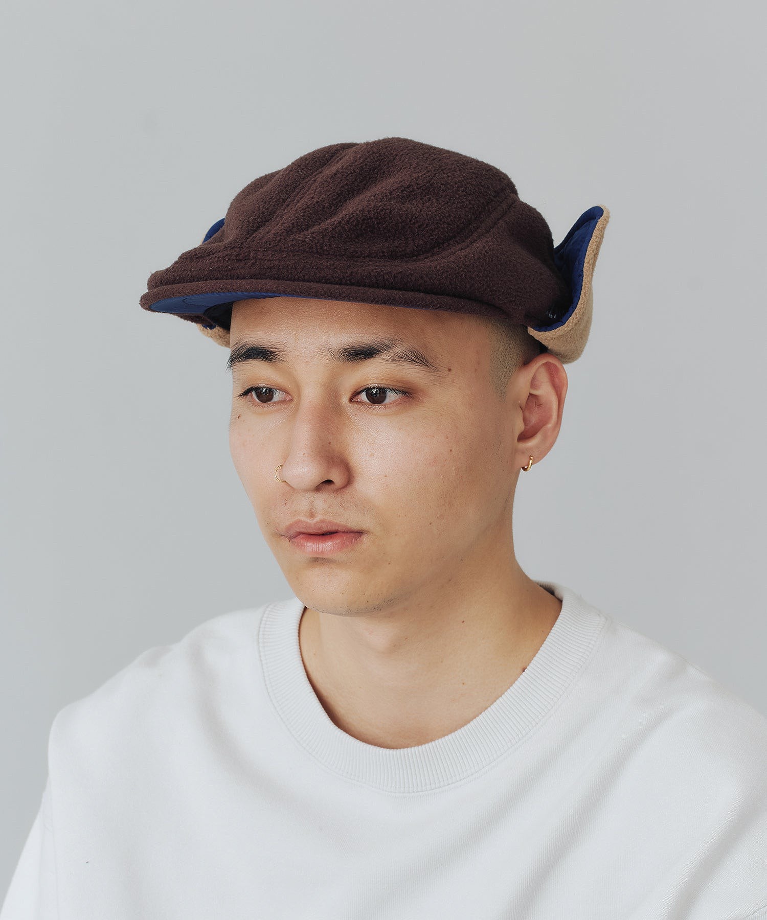 FLEECE FLAT CAP XLARGE