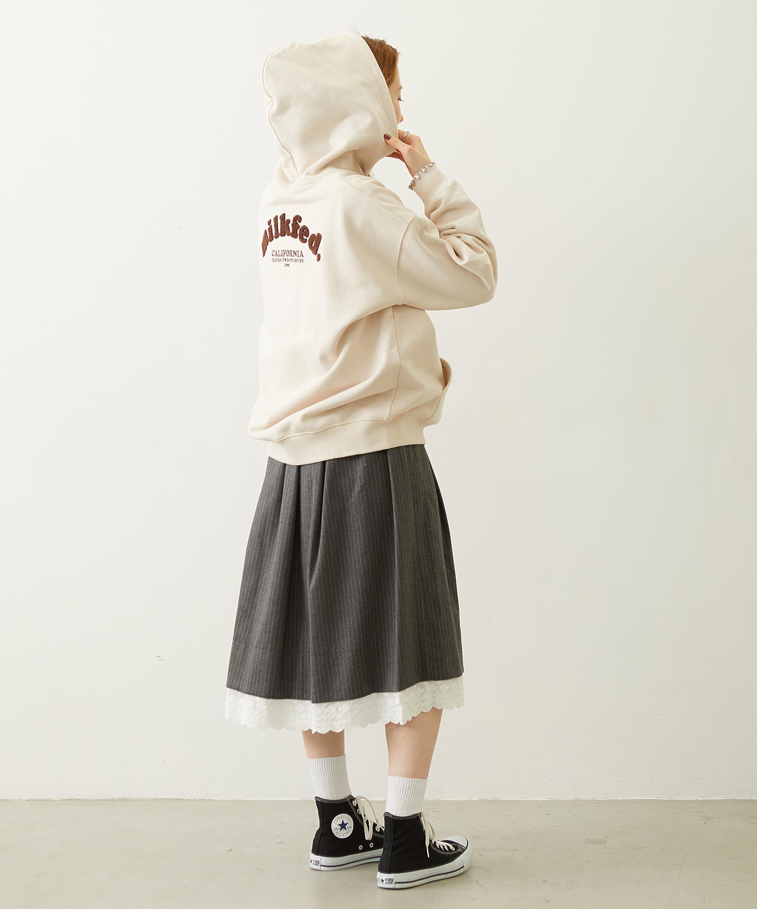 COOPER ARCH LOGO SWEAT HOODIE
