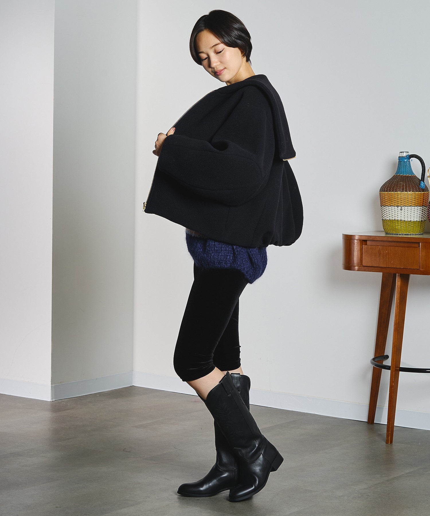 model:166cm 着用サイズ:M