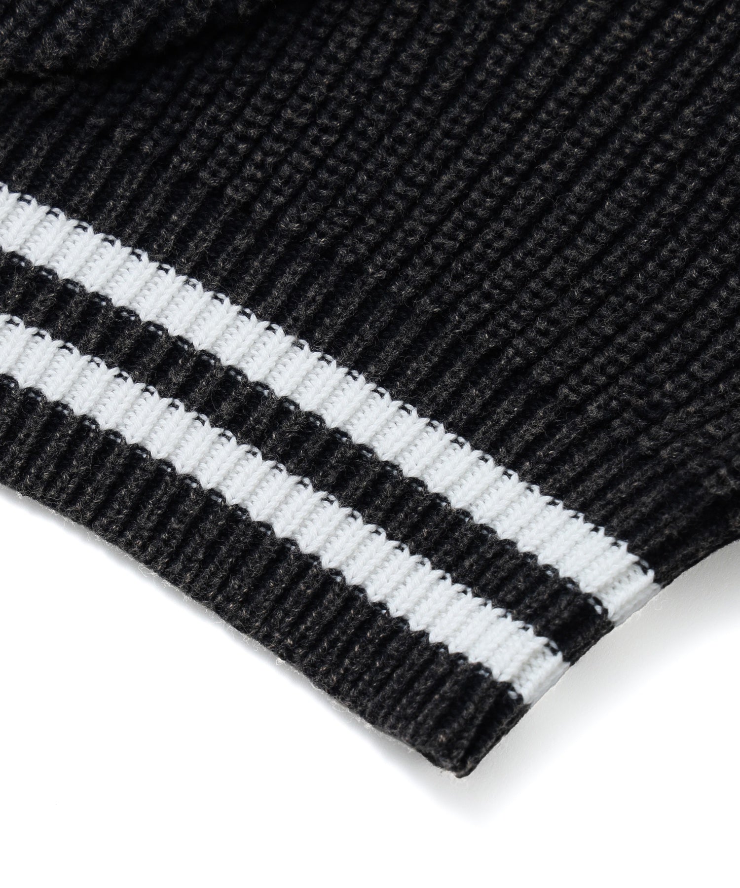 FADED ZIP HOODED SWEATER
