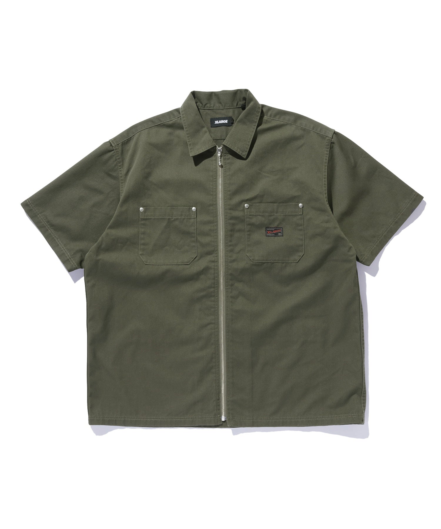 ZIP UP S/S WORK SHIRT – calif（カリフ）公式サイト