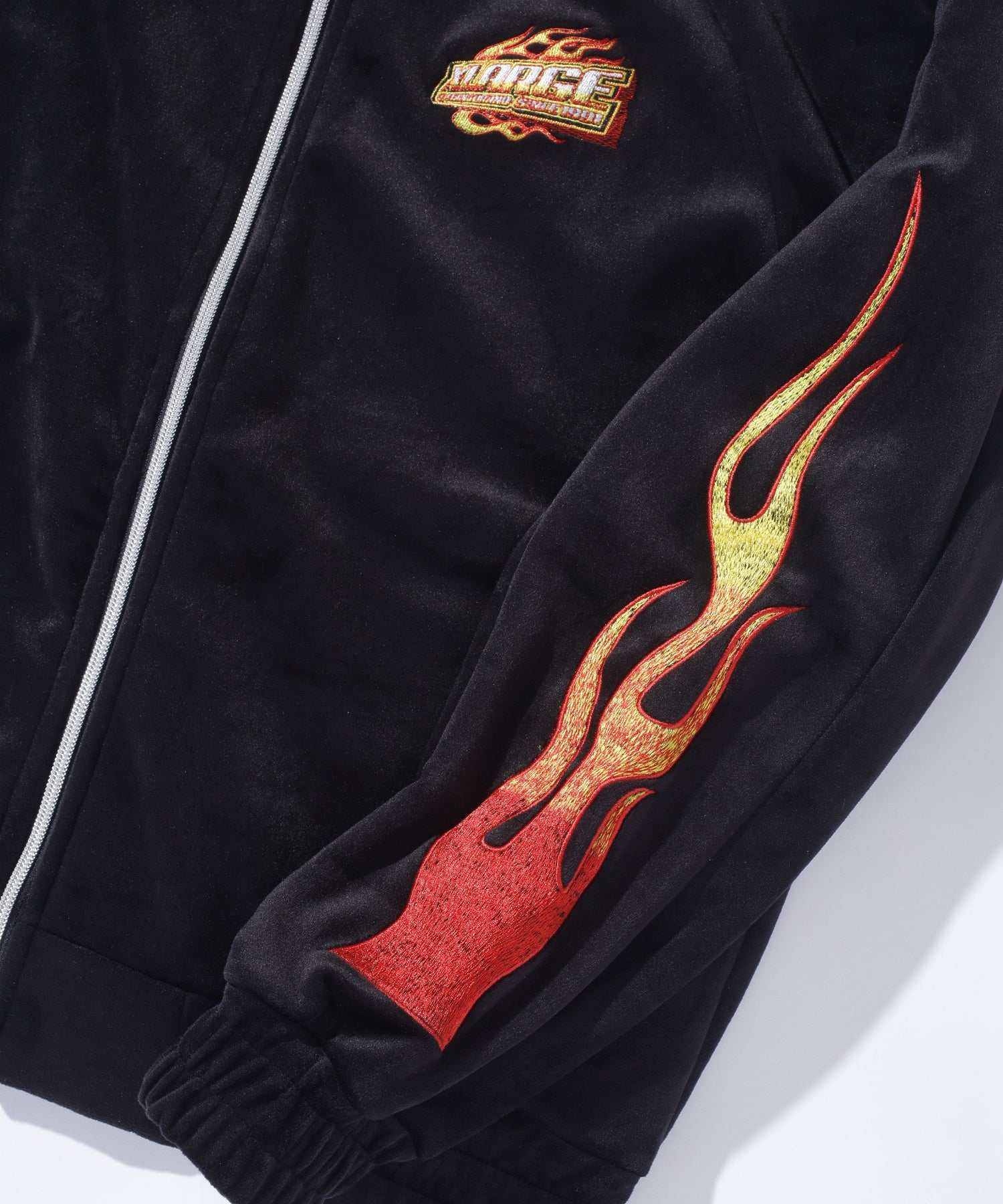 VELOUR TRACK JACKET