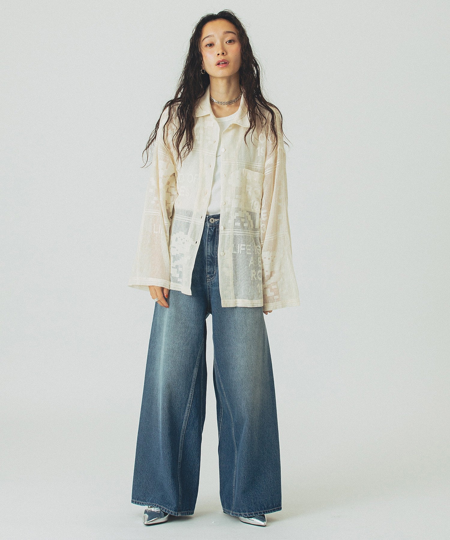 model:161cm 着用サイズ:S