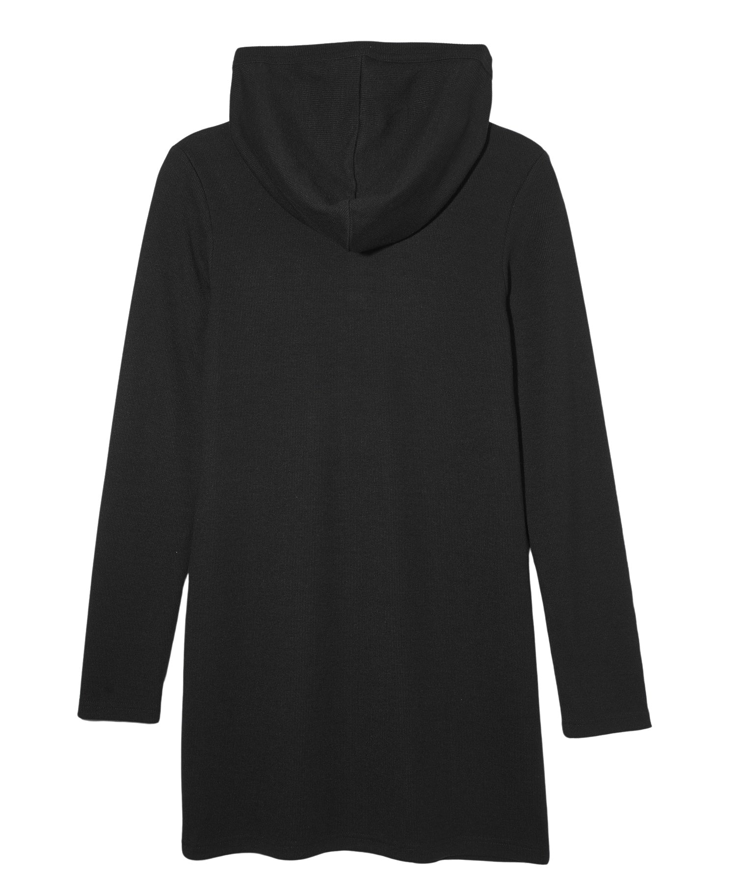 RIB HOODIE DRESS