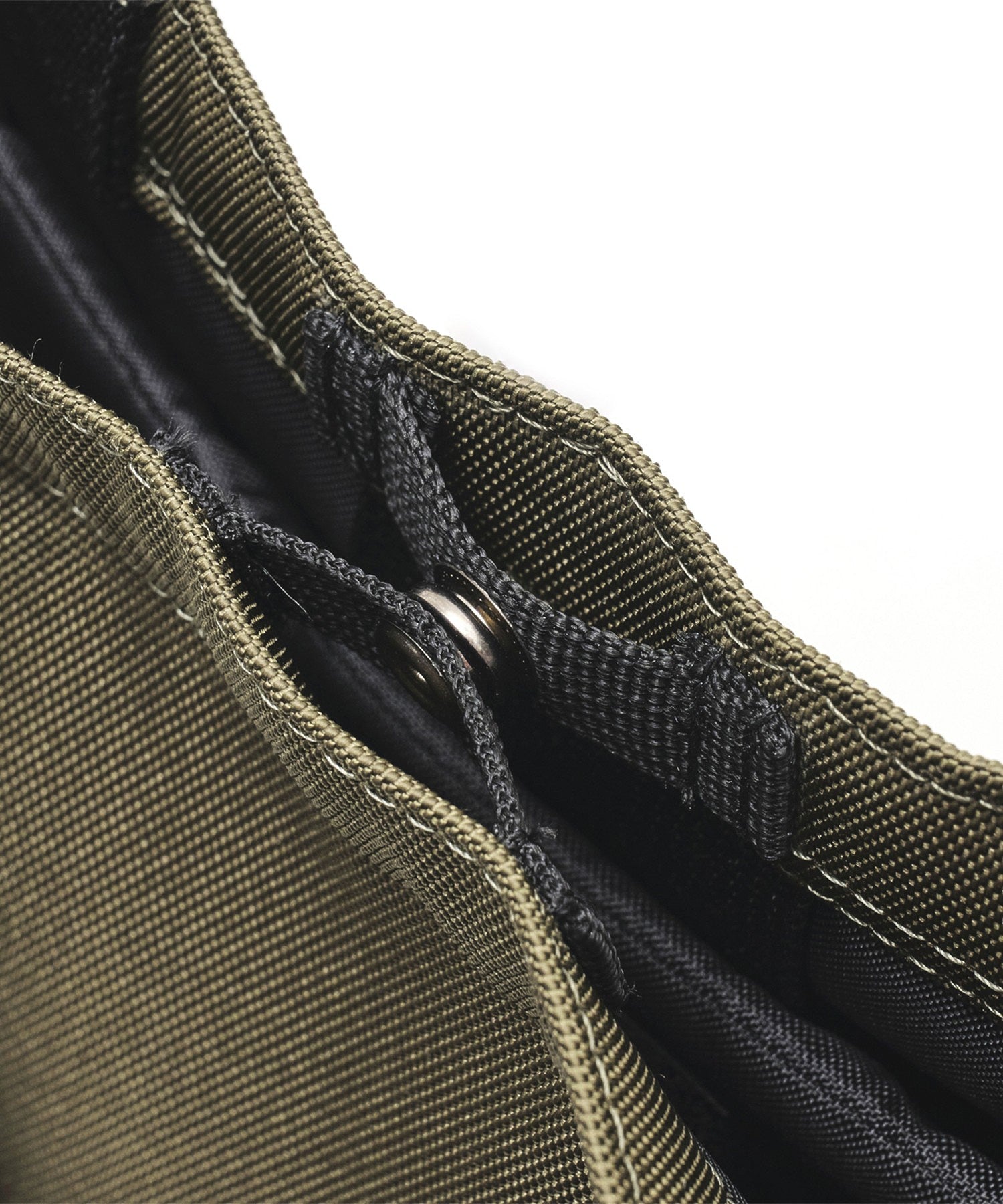 Grid 2-Way Tote Bag - Olive