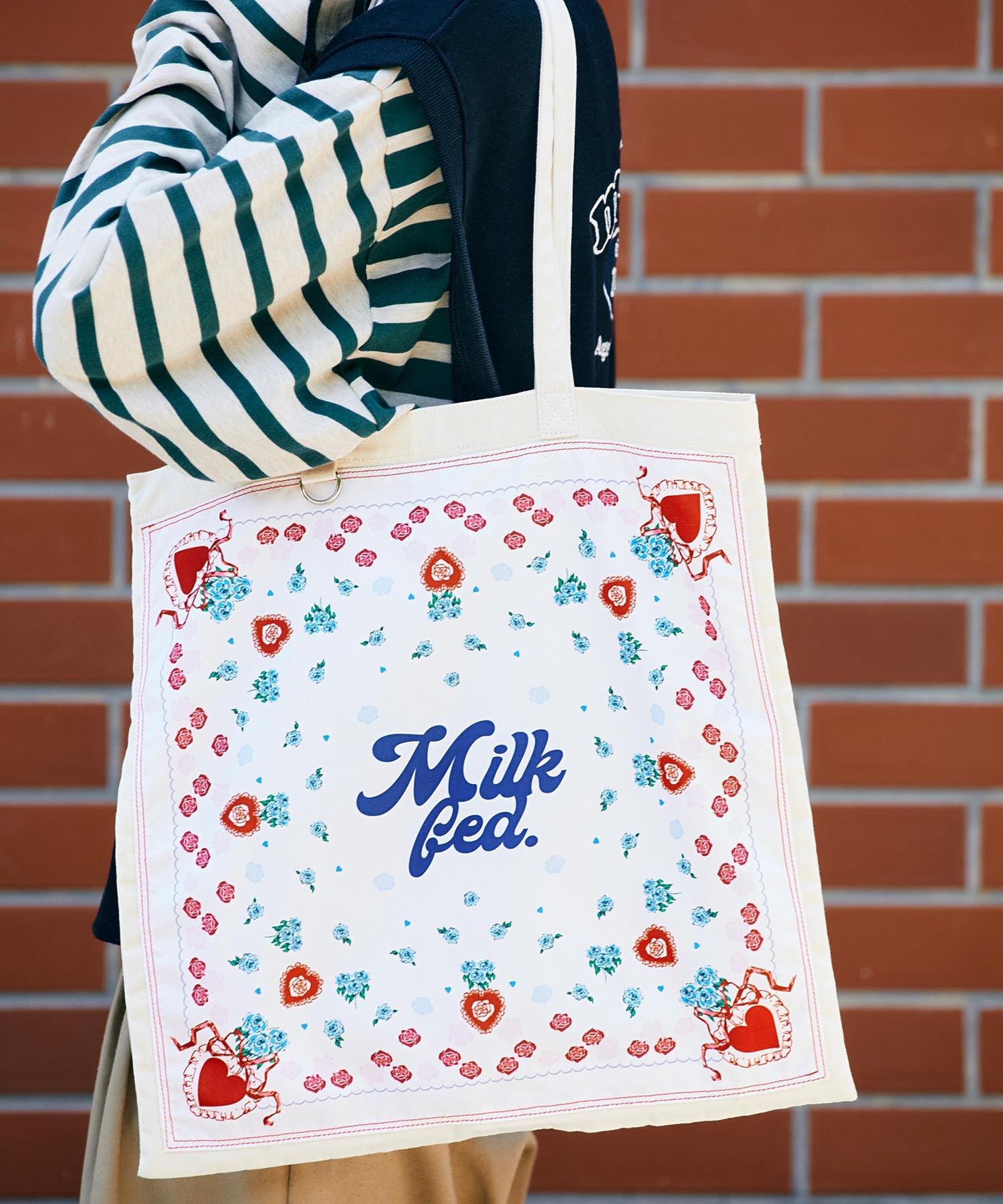 FLOWER PATTERN BANDANA BAG