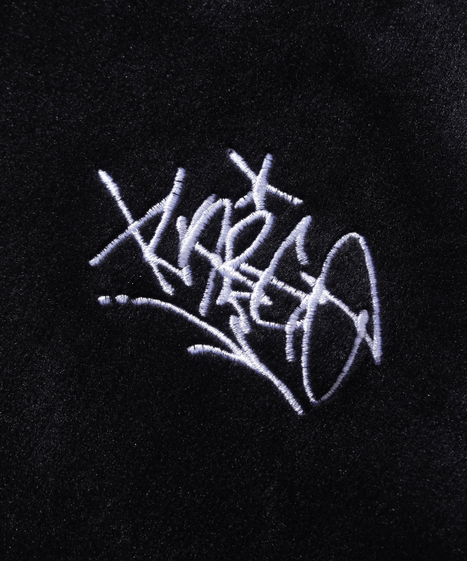 TAGGING VELOUR ZIP HOODIE