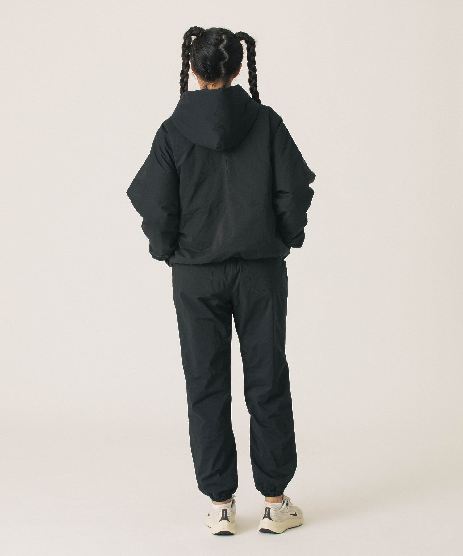 STRETCH PUFFER PULLOVER JACKET