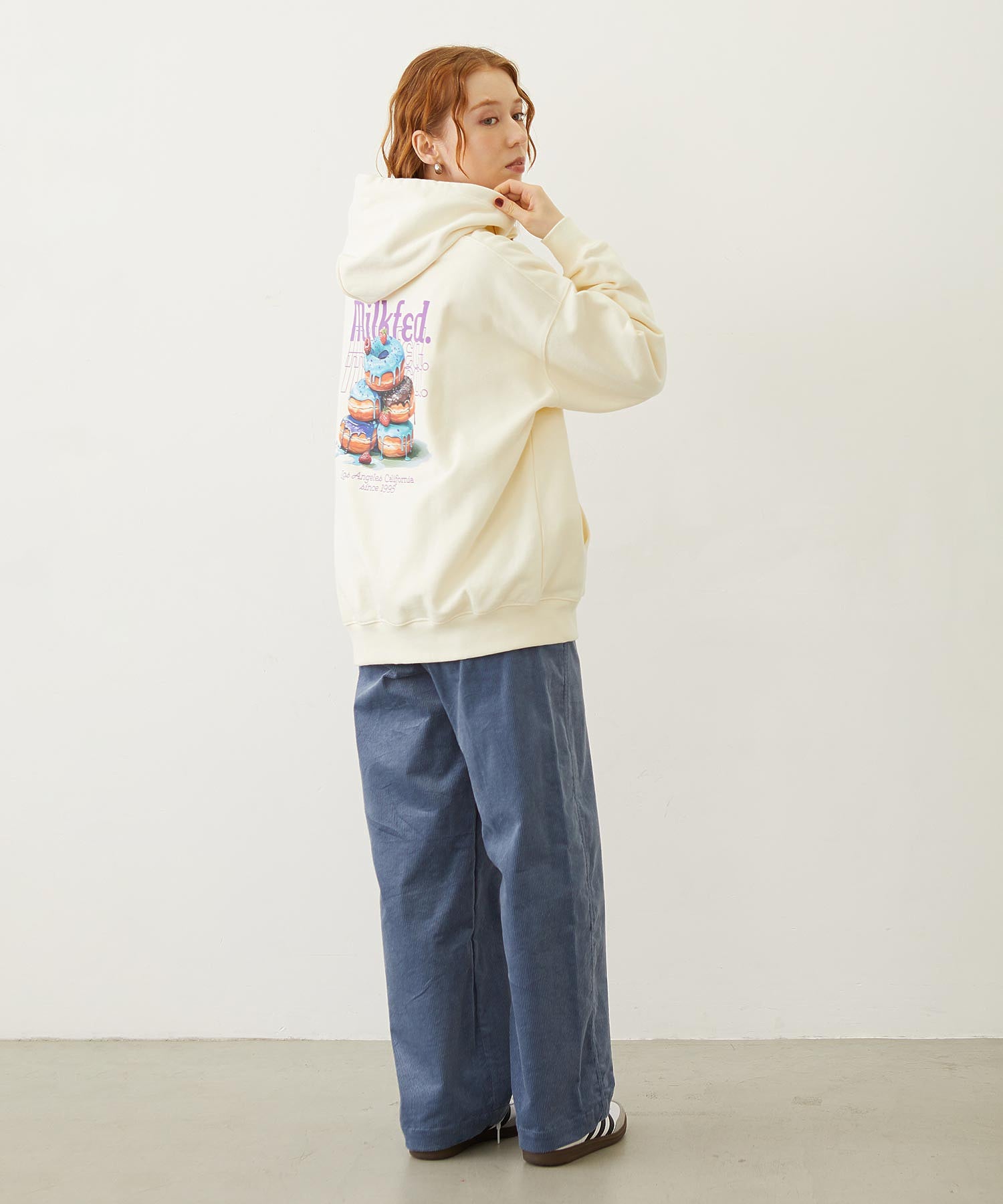 DONUTS LOGO SWEAT HOODIE