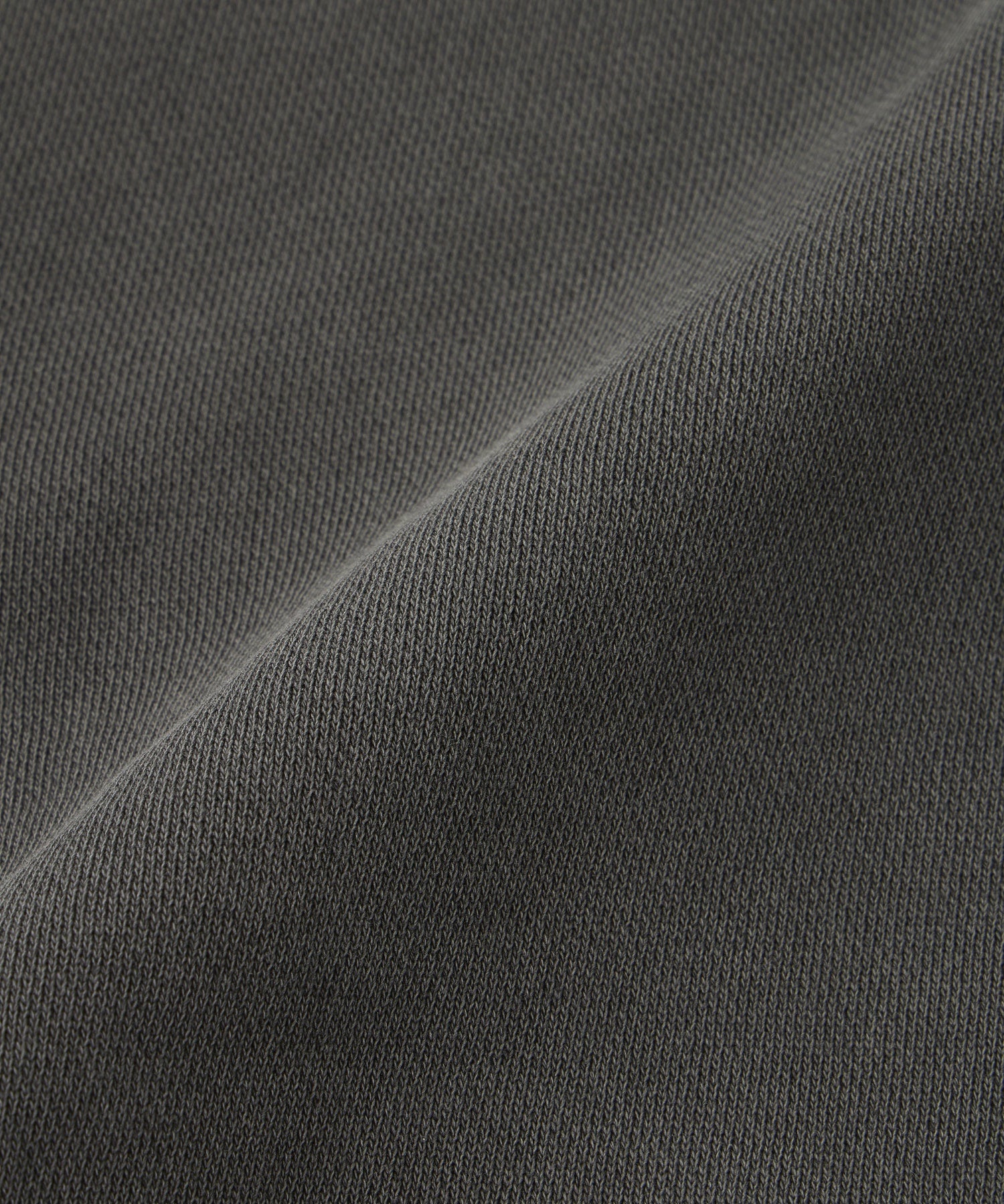 PIGMENT DYED FACE LABEL ZIP UP SWEAT HOODIE