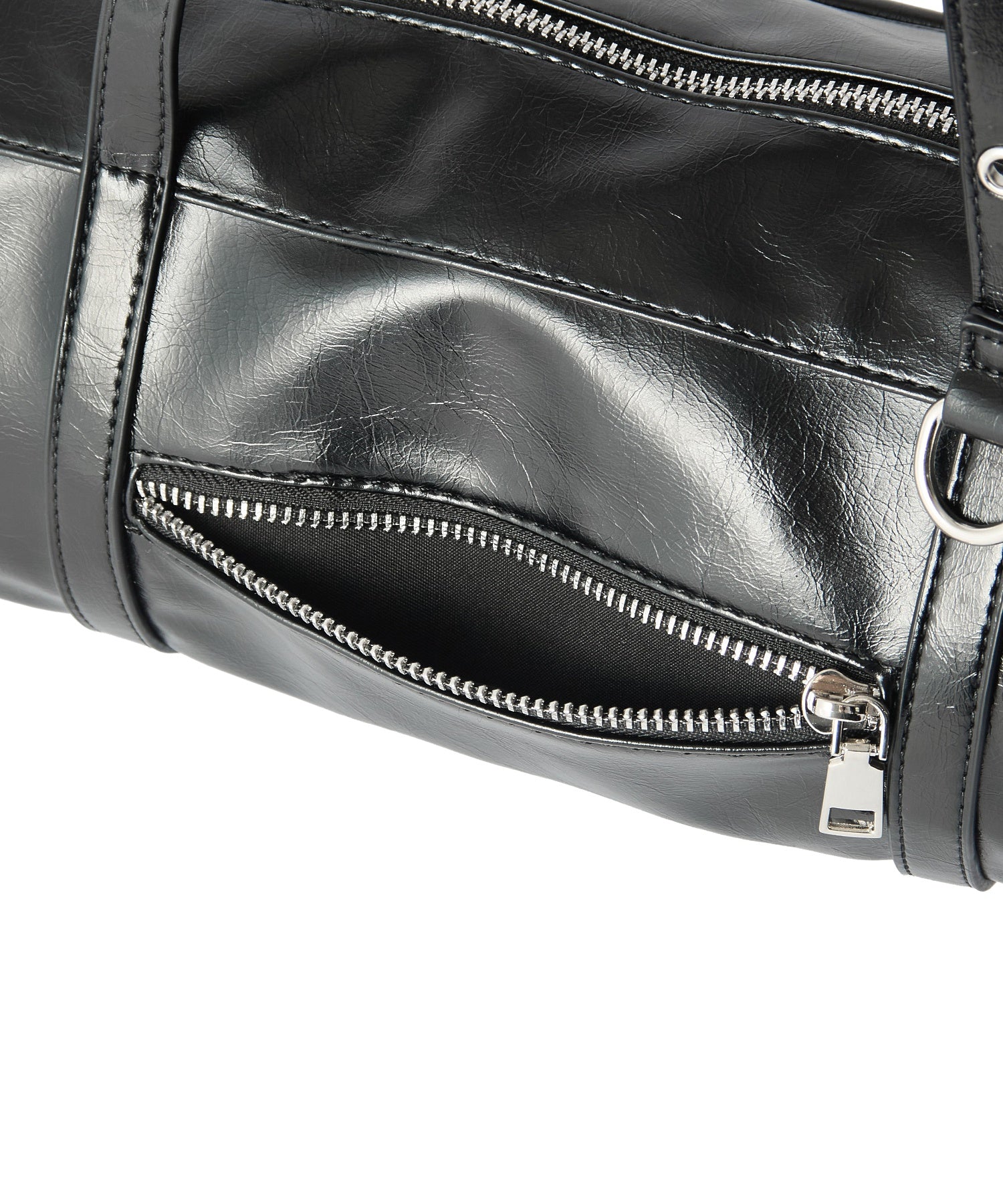 ハトメベルトボストンバッグ