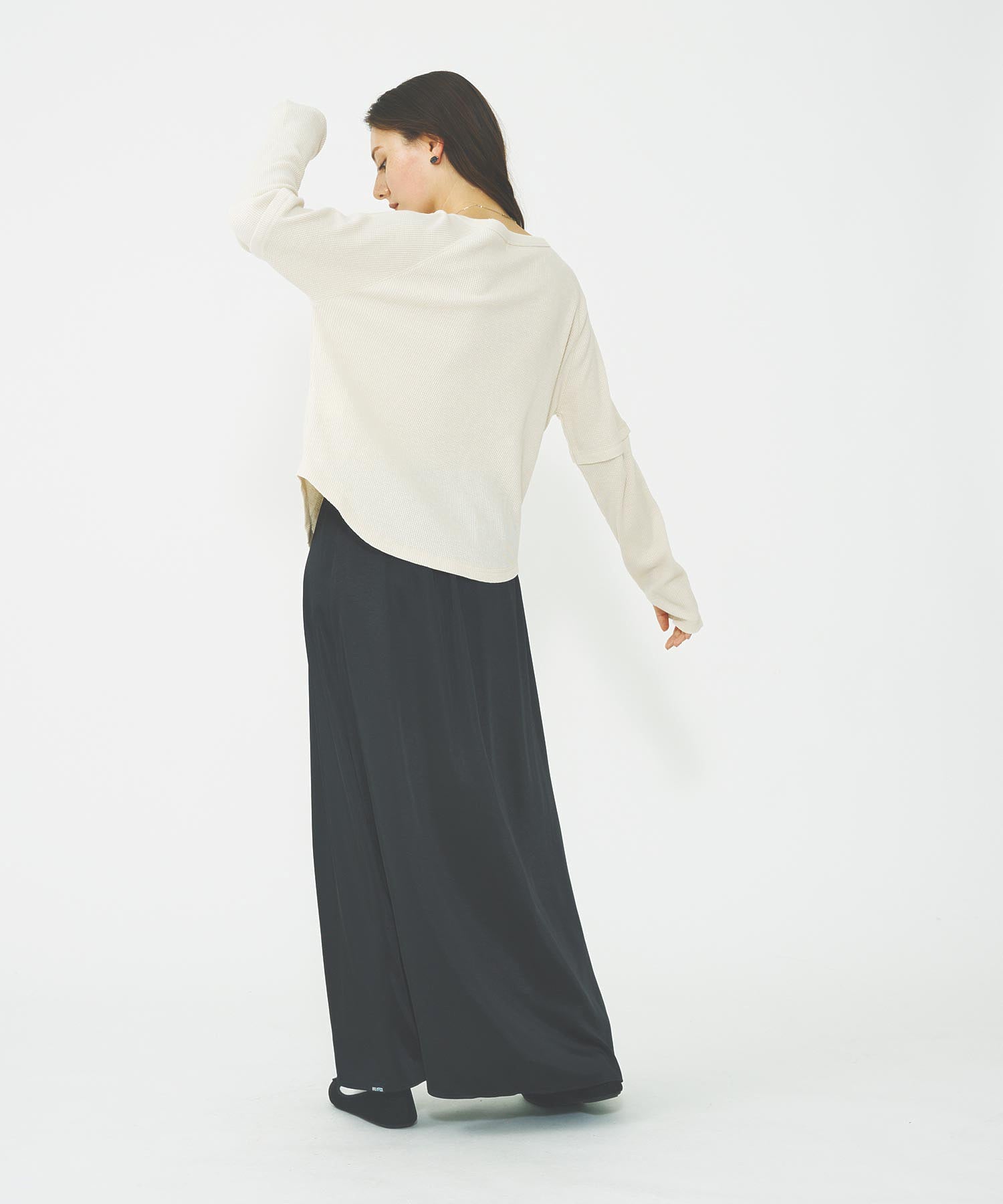 FLARE LONG SKIRT