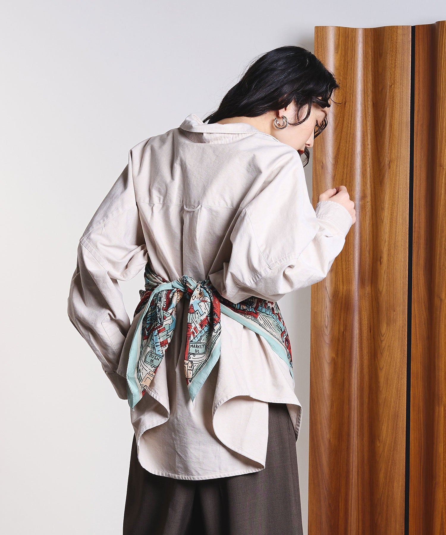 model:161cm 着用サイズ:ONE SIZE