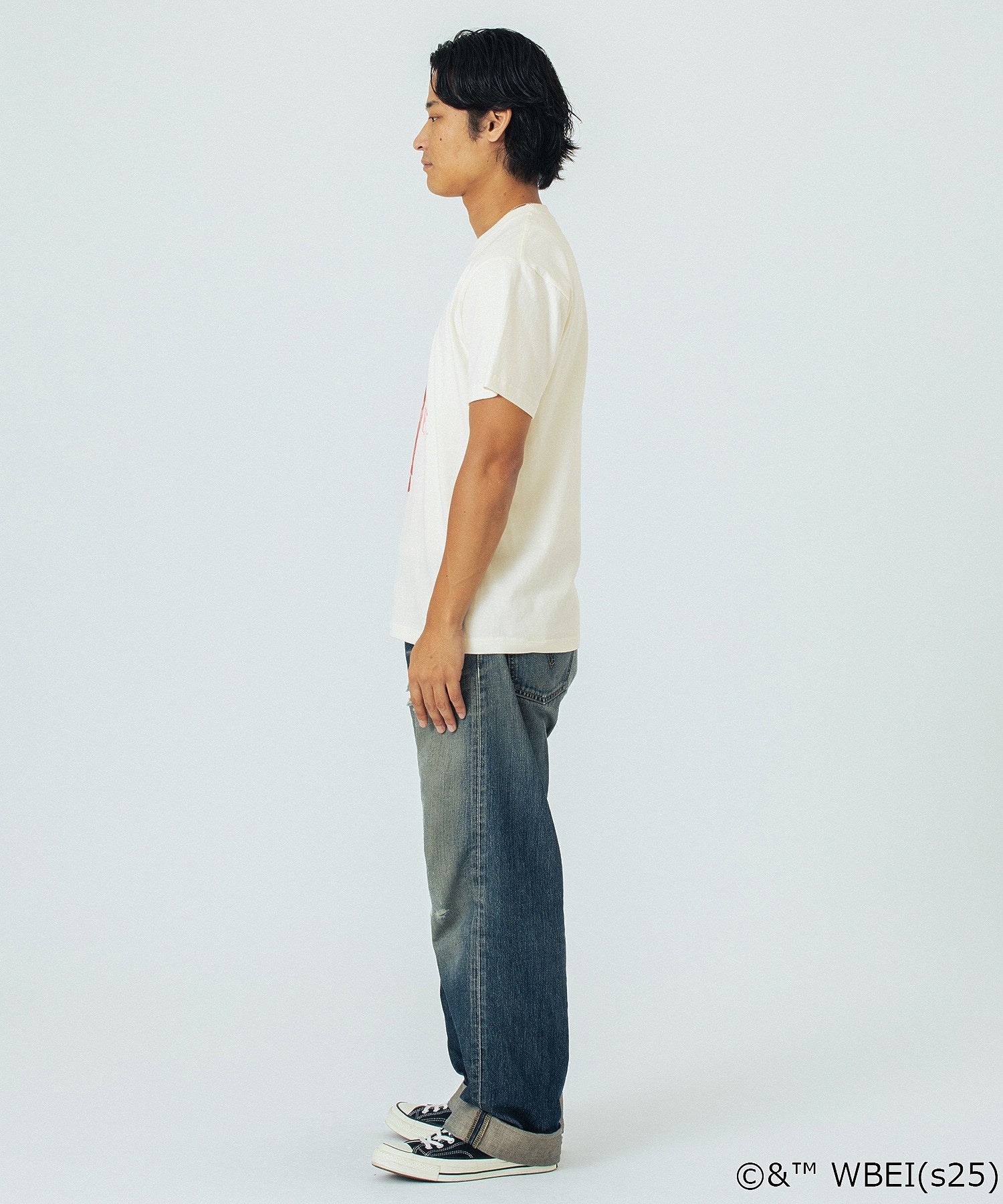 model:173cm 着用サイズ:M