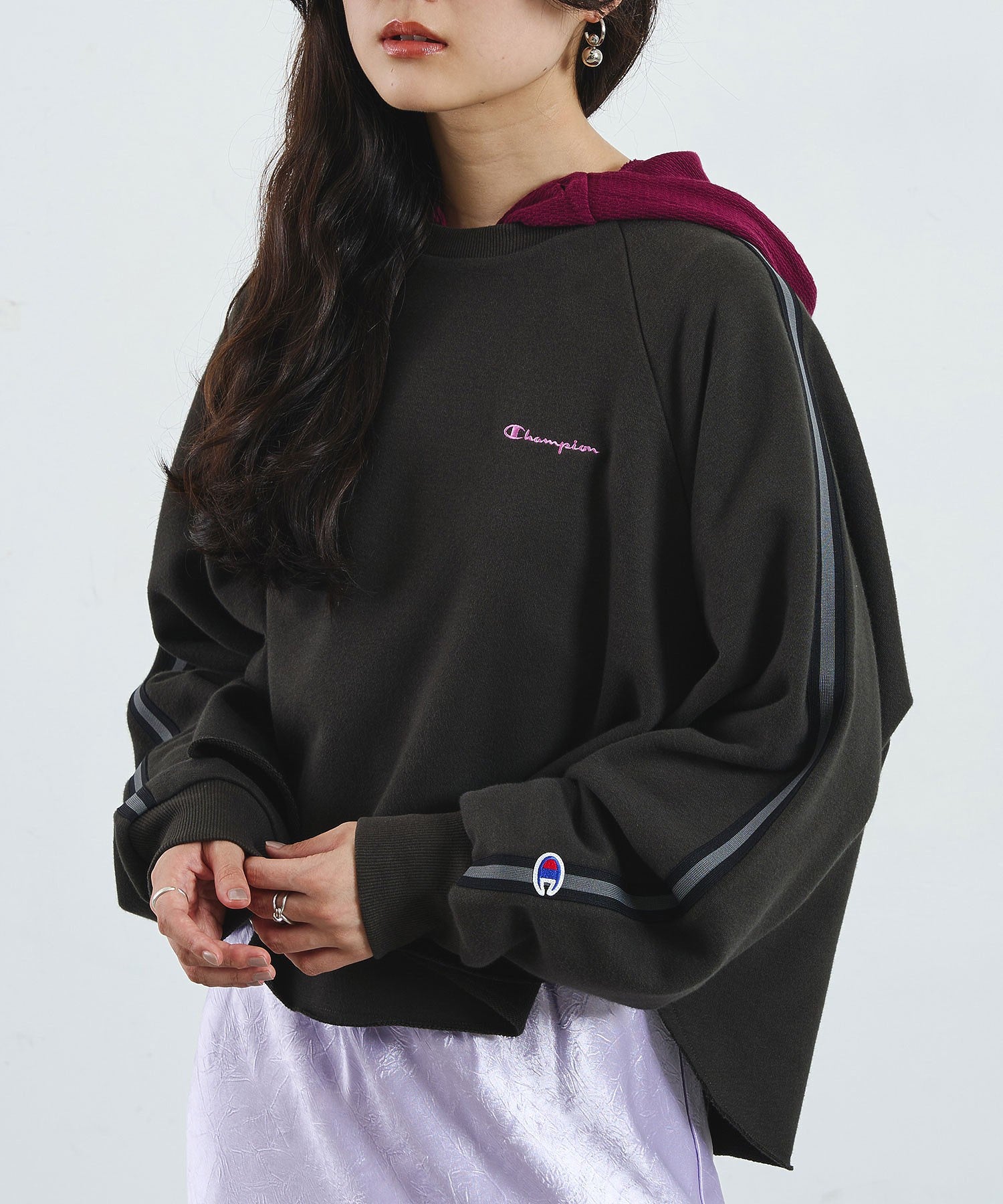 【Champion別注】SIDE LINE SWEAT