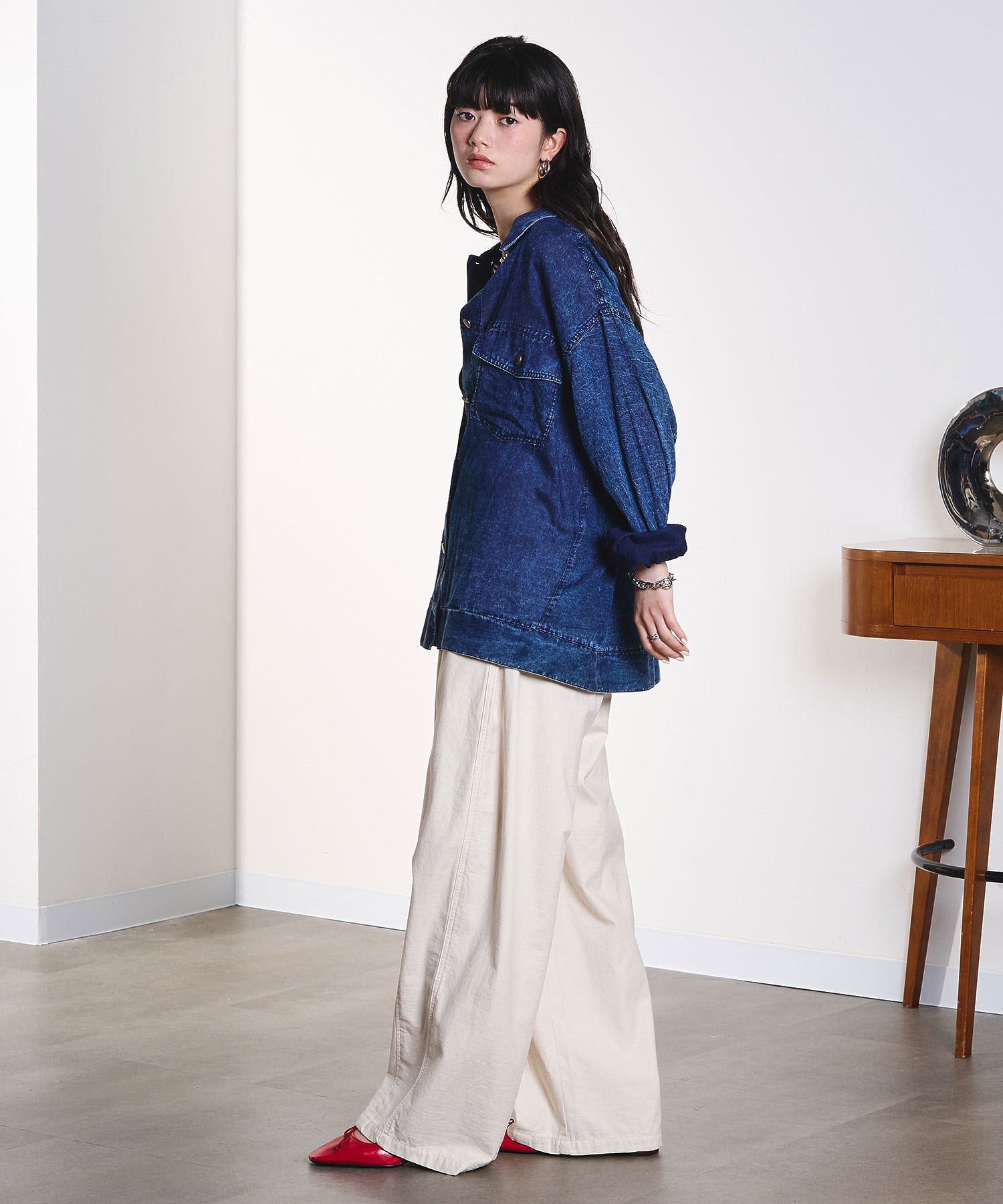 model:163cm 着用サイズ:ONE SIZE