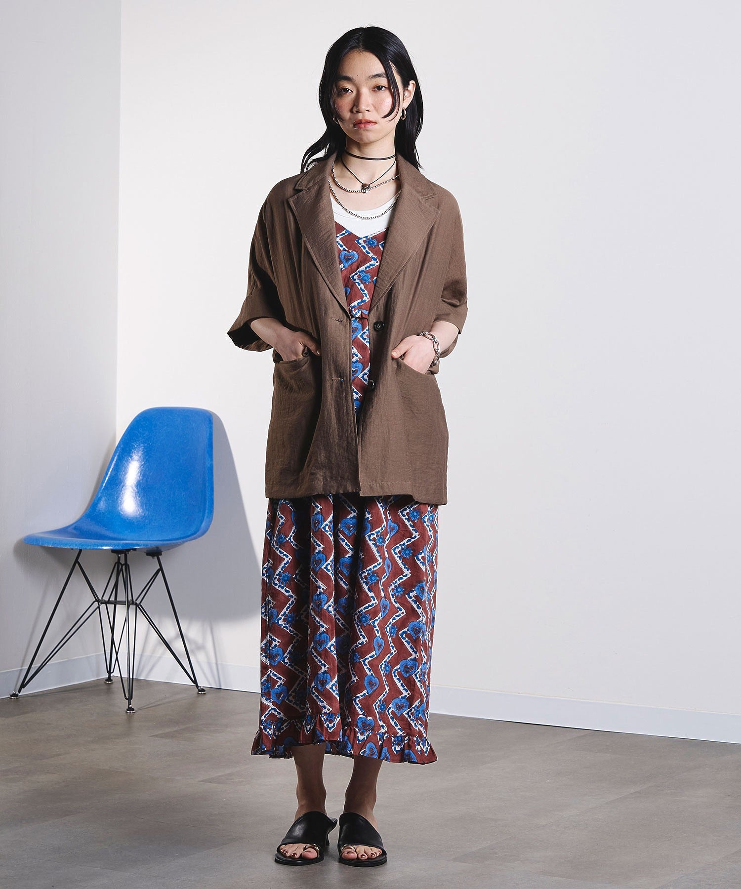 model:165cm 着用サイズ:ONE SIZE