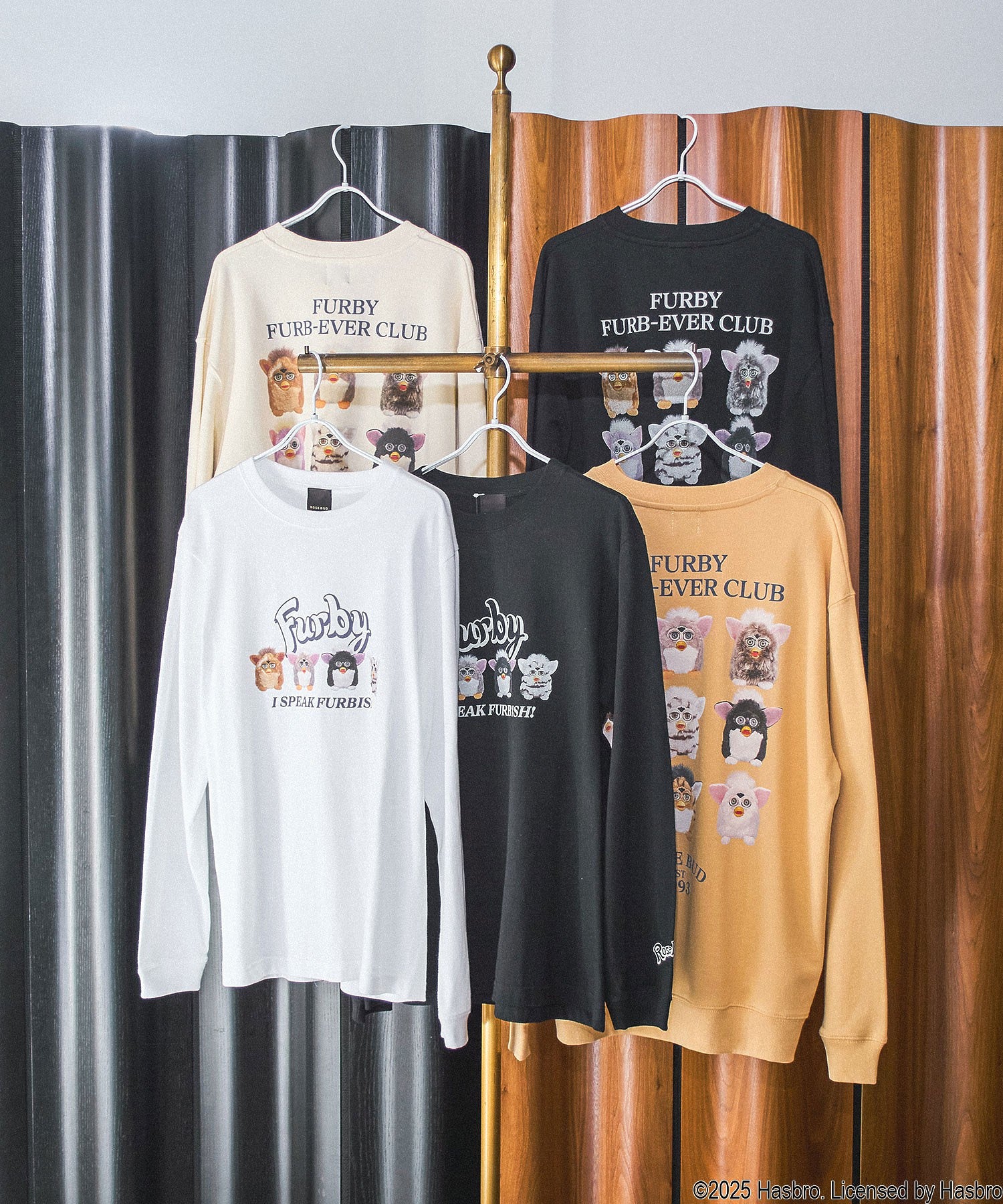 ROSE BUD x FURBY L/S TEE