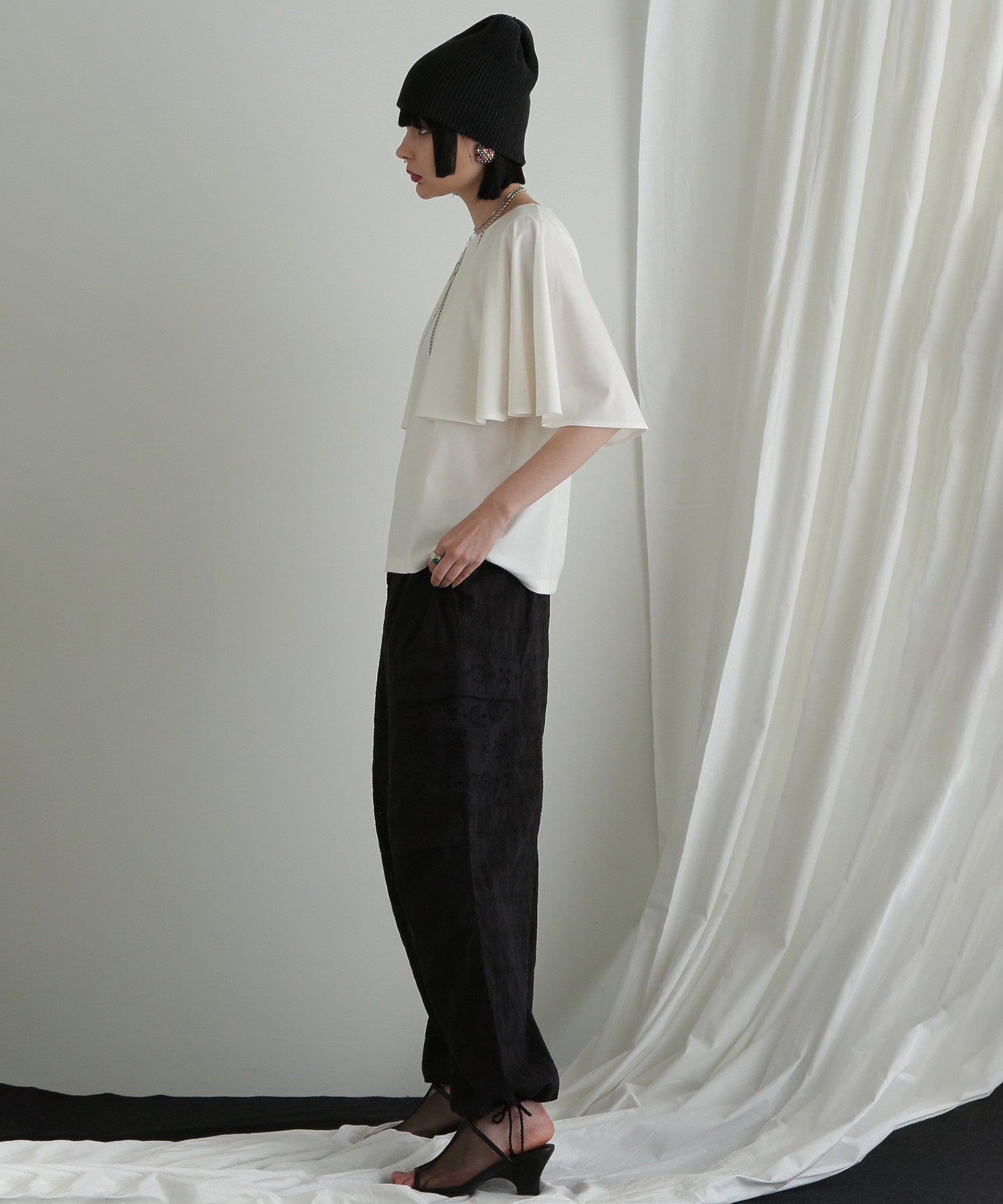 レースカーゴパンツ