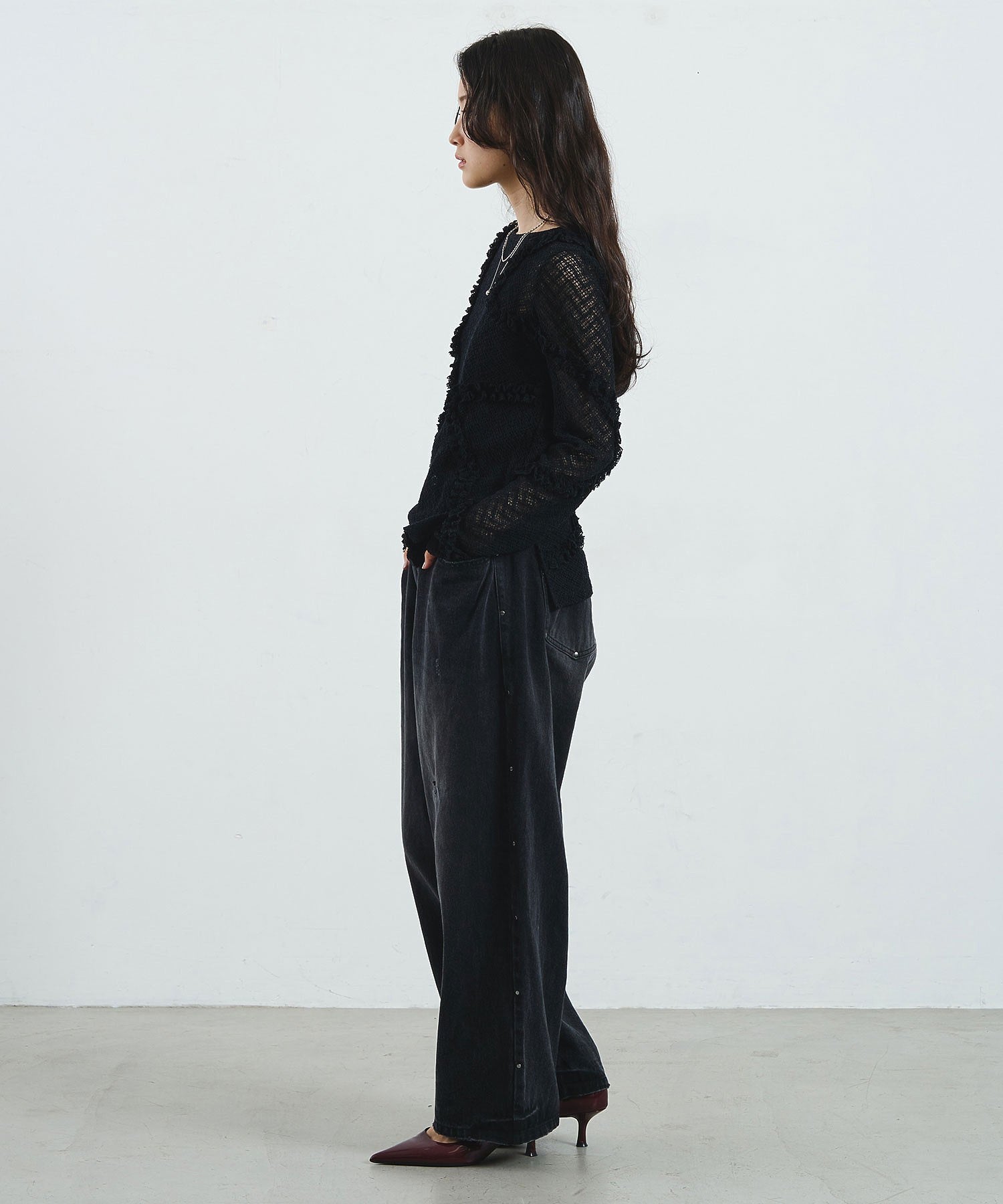 model:168cm 着用サイズ:S