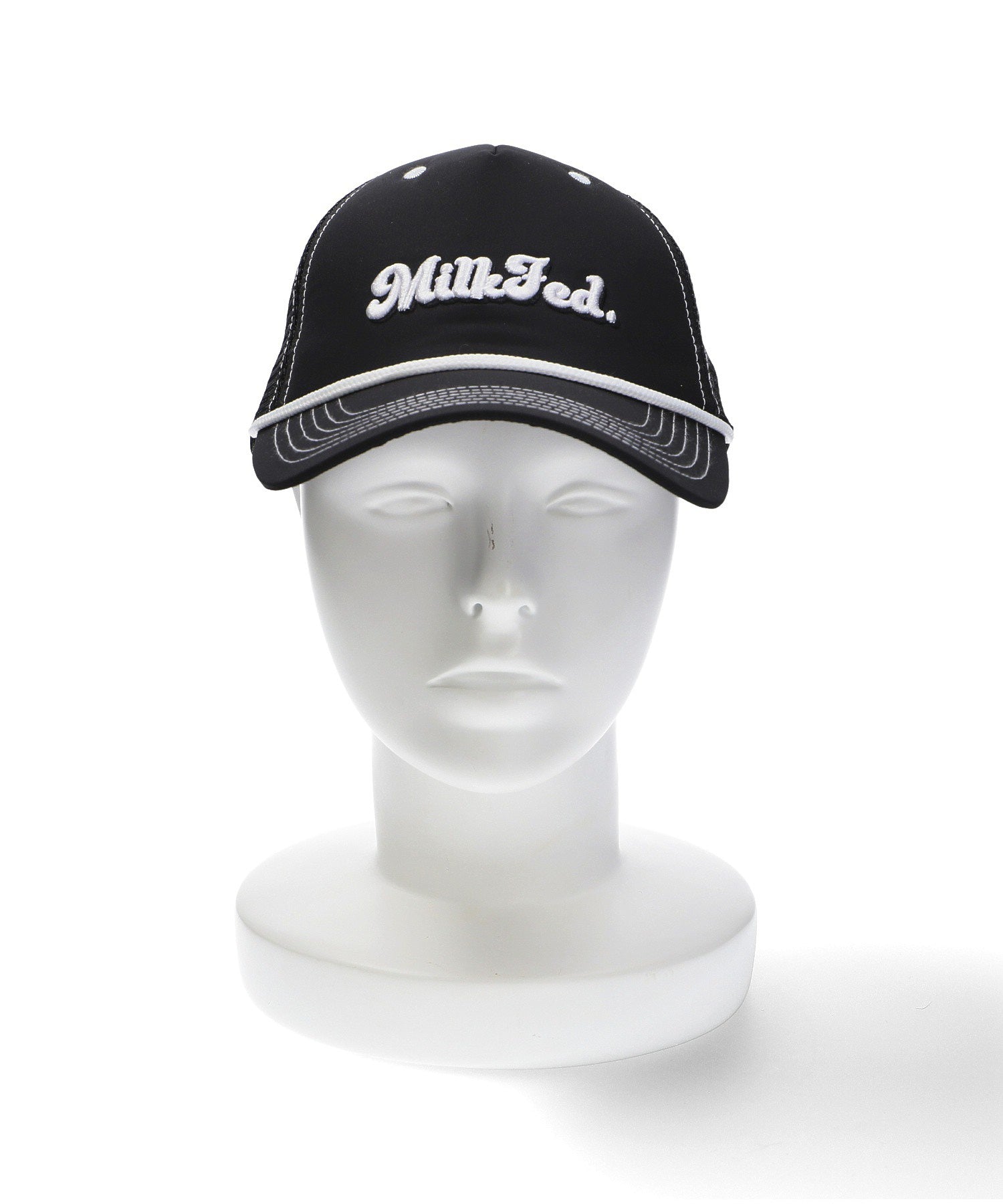 CURSIVE LOGO MESH CAP