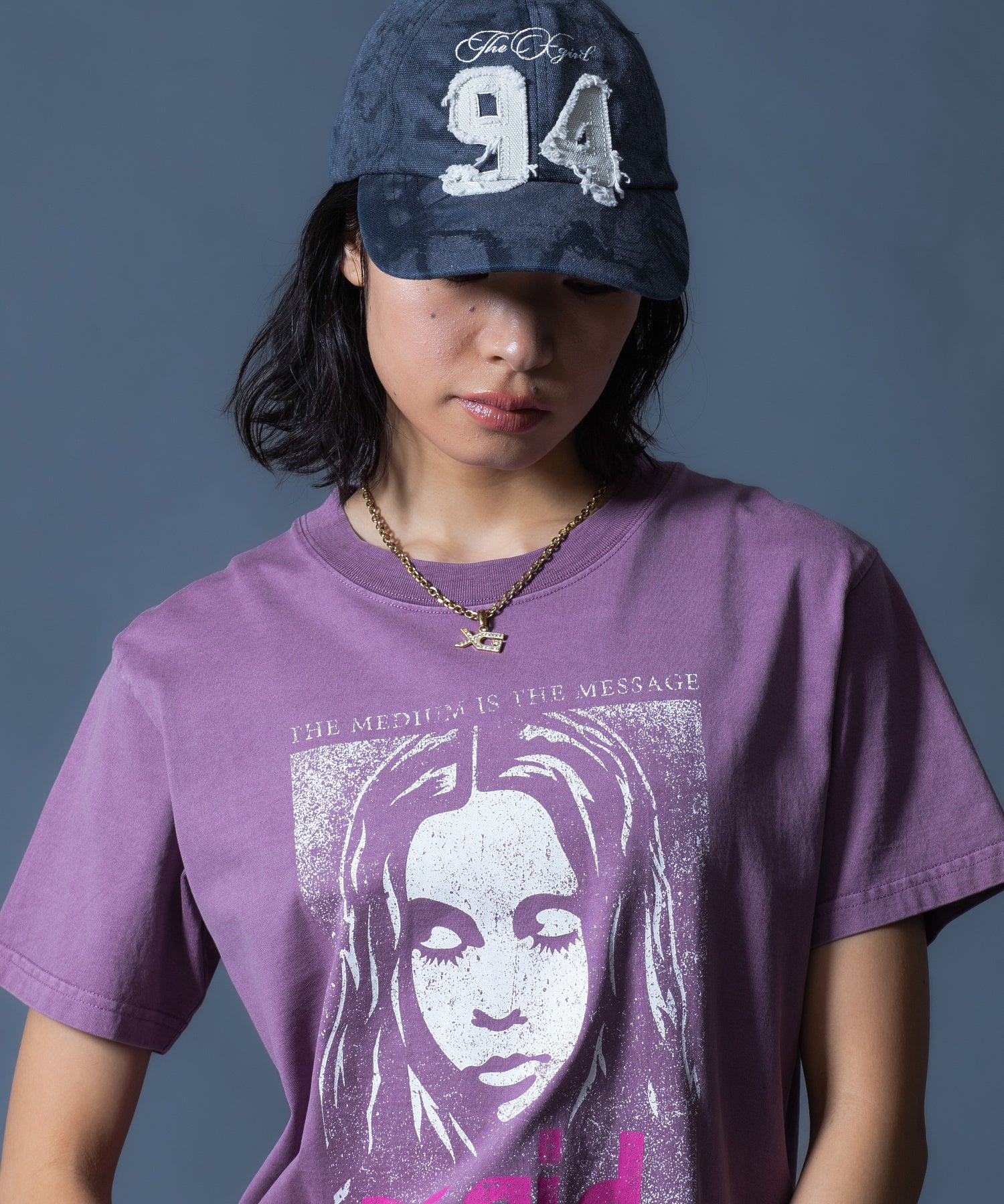 FADED FACE S/S TEE