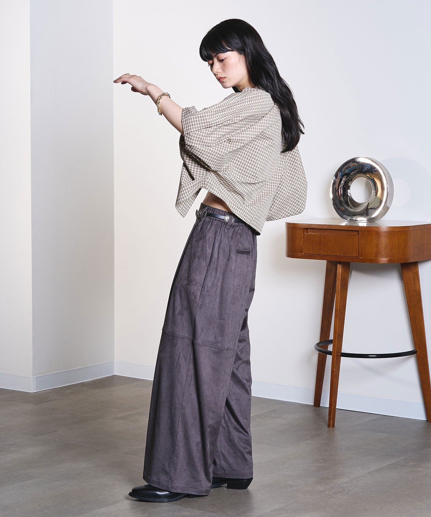 model:163cm 着用サイズ:ONE SIZE