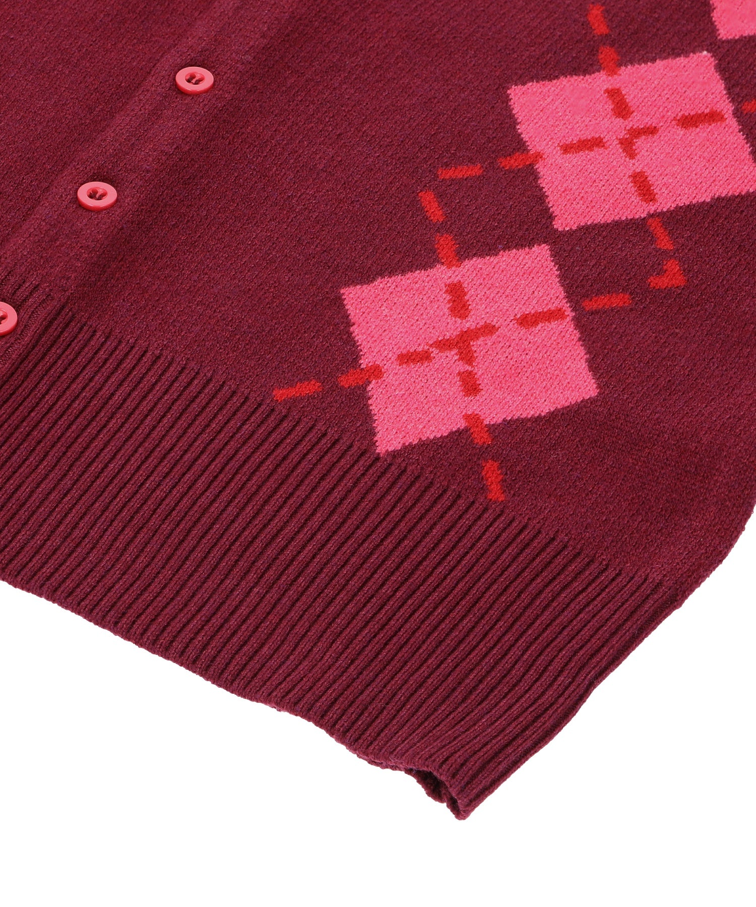 ARGYLE CARDIGAN