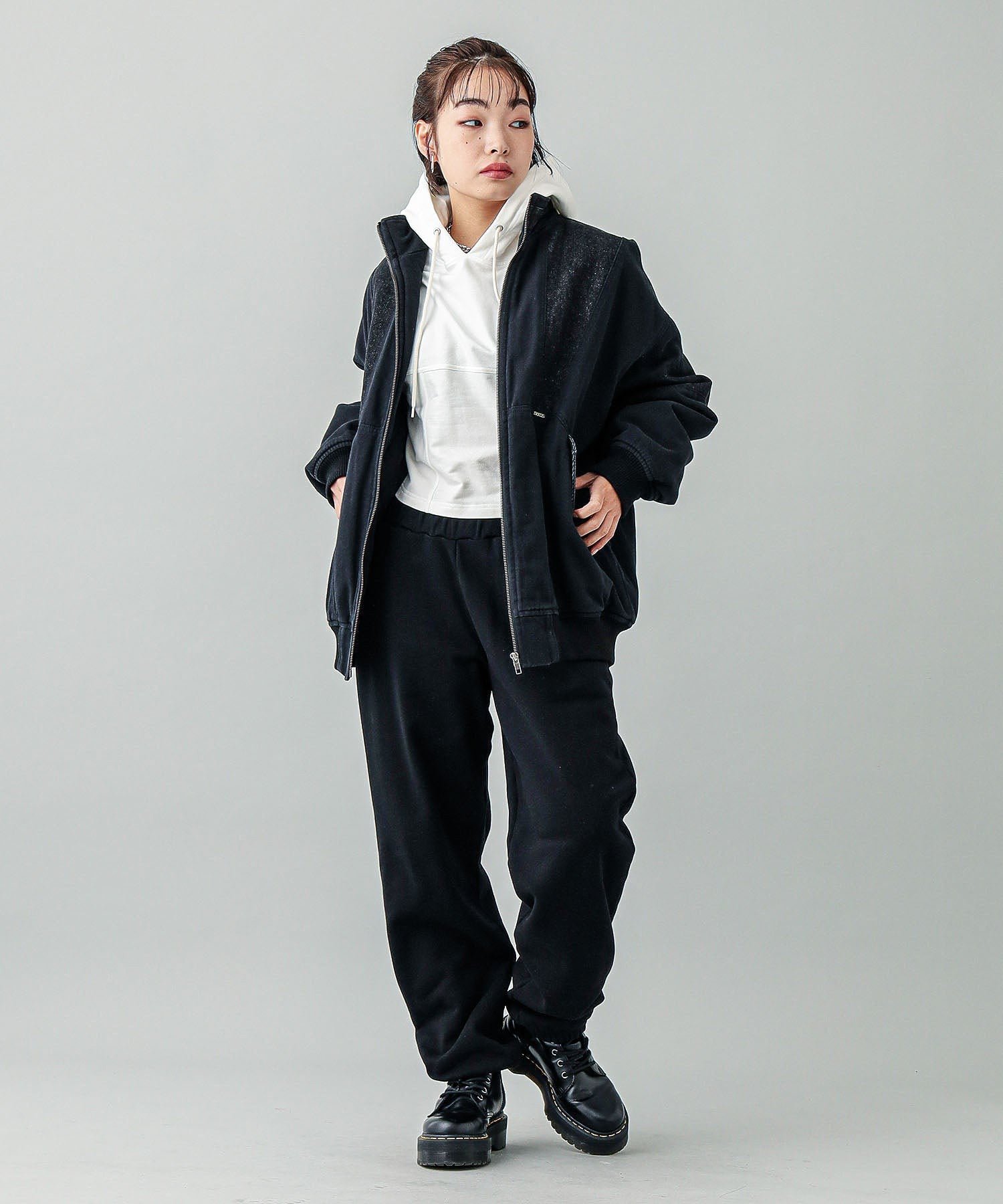 model　H:161cm 着用サイズ:M