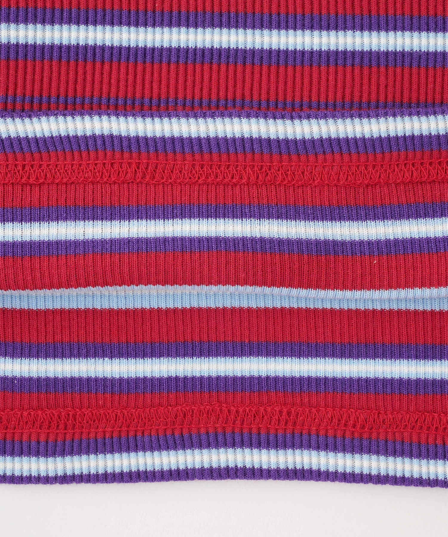 STRIPED HIGH NECK TOP