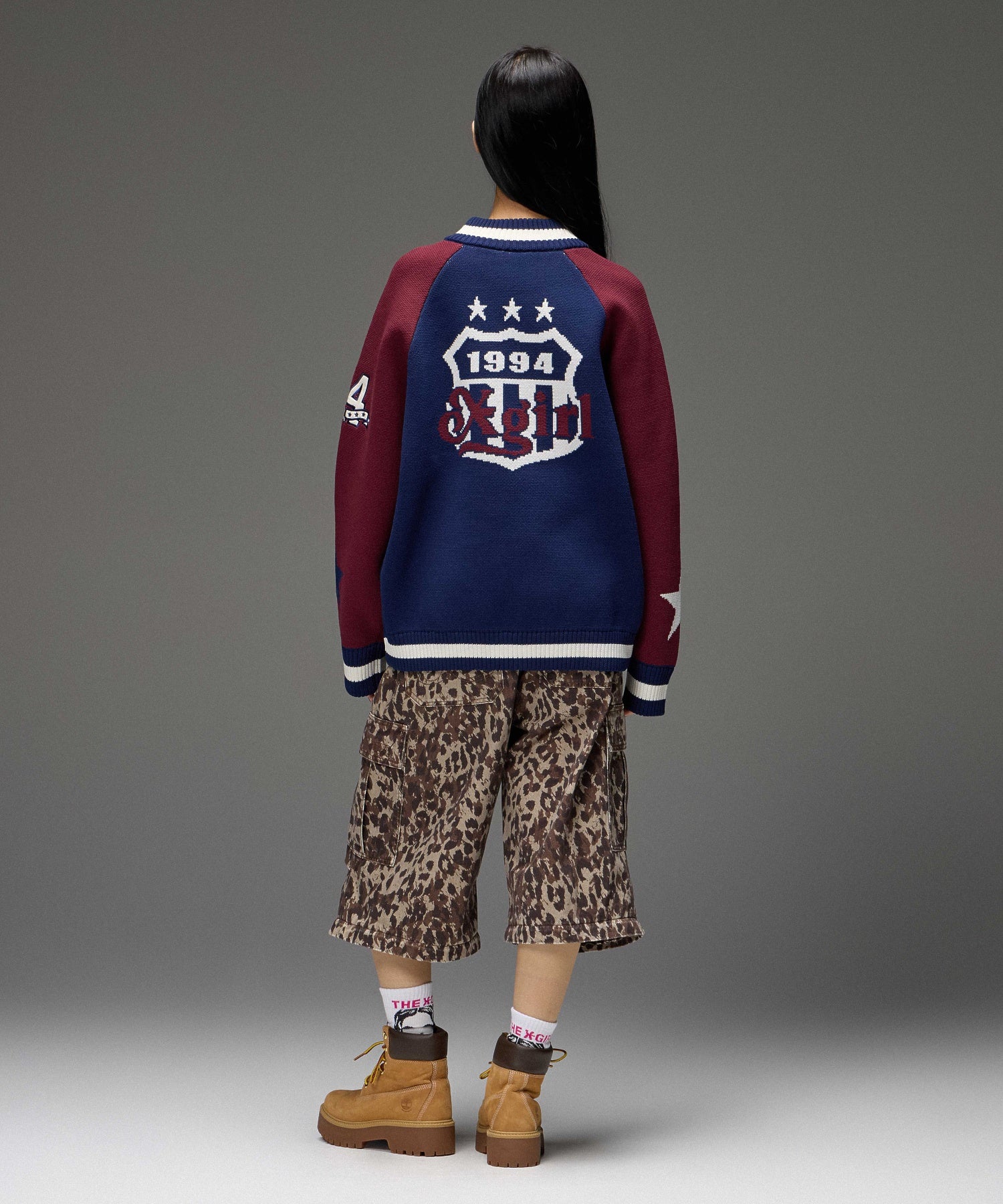 JERSEY MIX 2WAY WIDE LEG CARGO PANTS