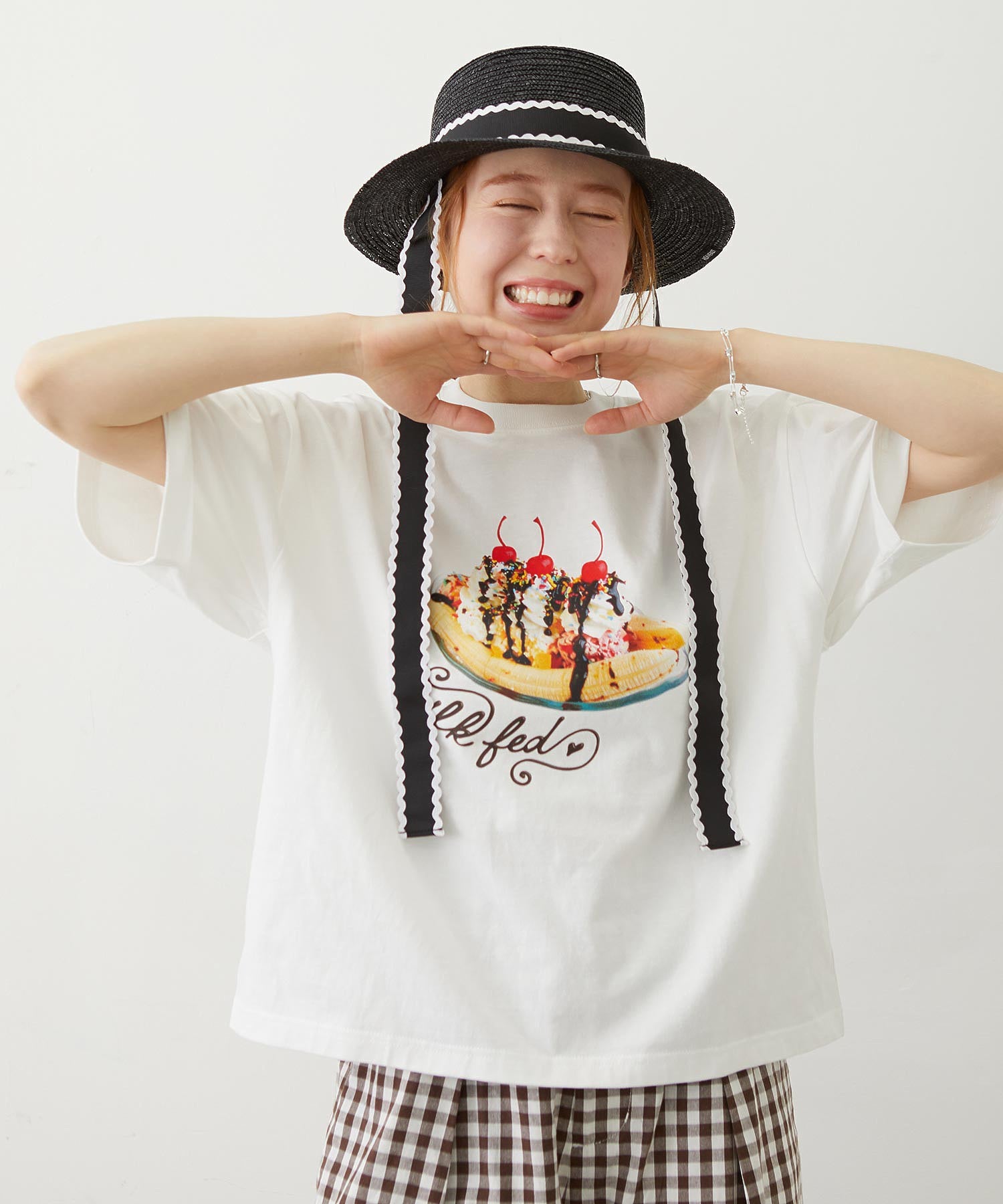 BANANA SPLIT WIDE S/S TEE