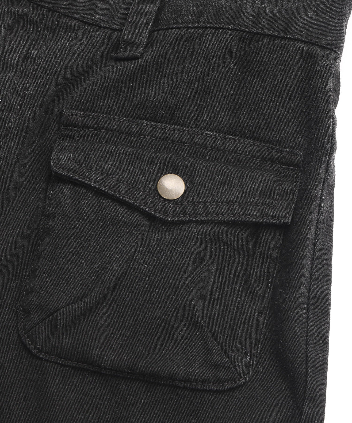 FADED MULTI POCKET FLARE PANTS