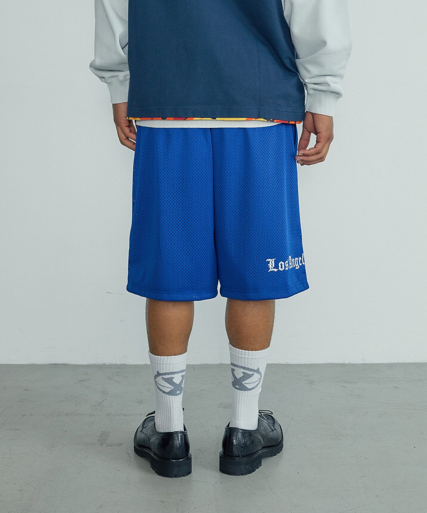 OLD ENGLISH MESH SHORTS