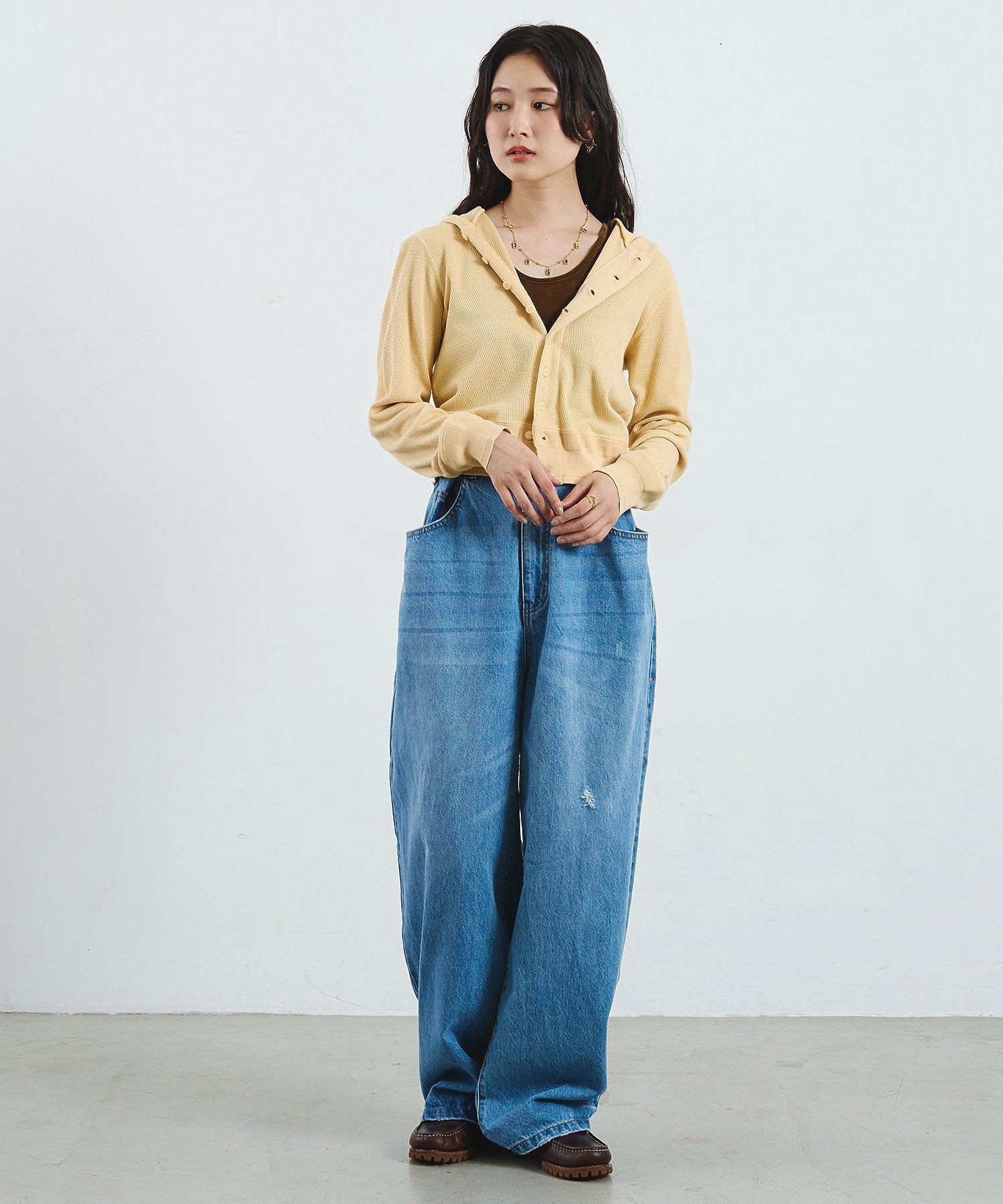 model:164cm 着用サイズ:ONE SIZE
