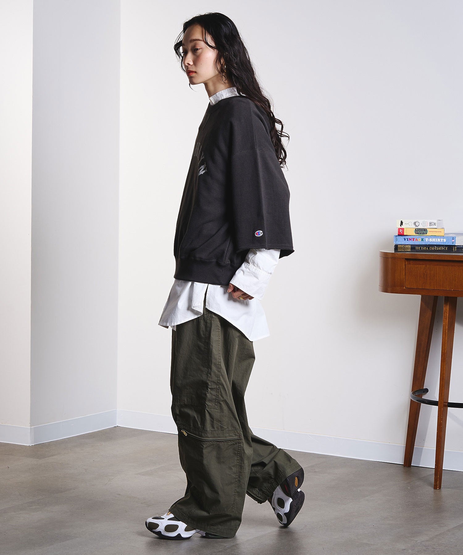 model:161cm 着用サイズ:ONE SIZE