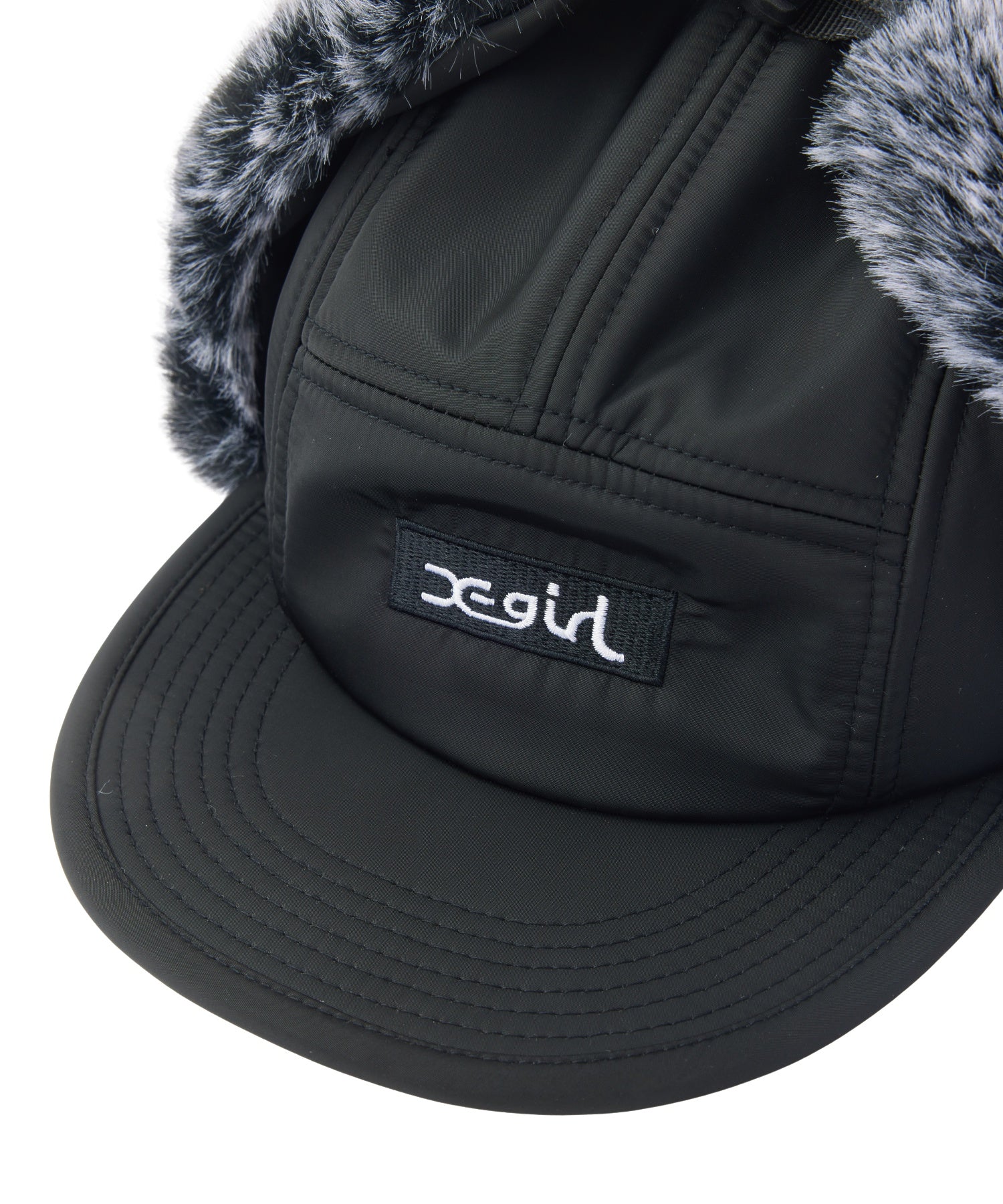 BOX LOGO EMBROIDERED DOG EAR JET CAP