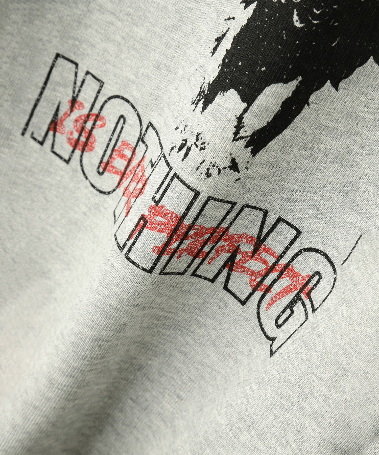 メッシュレイヤード スリーブ Tシャツ