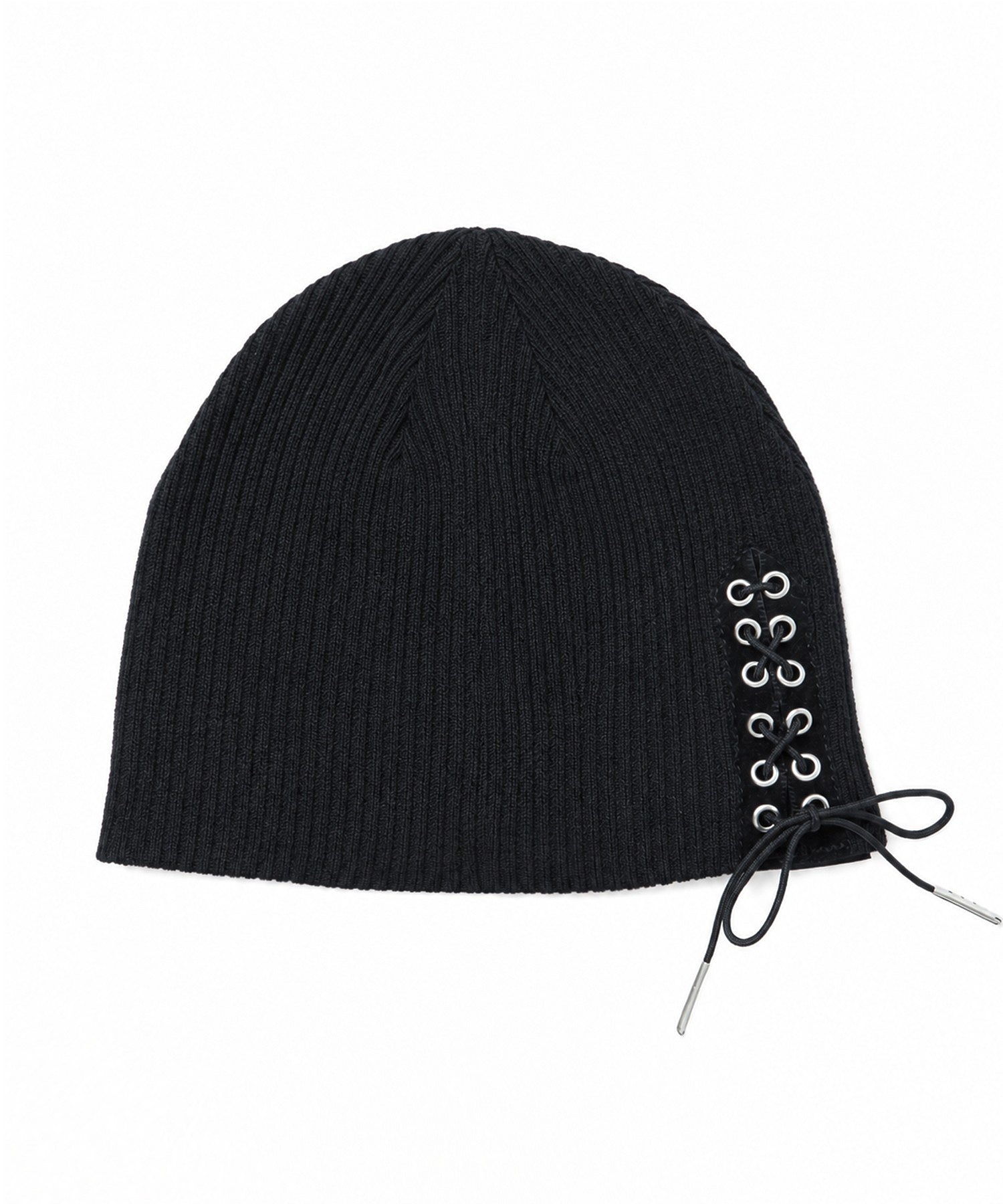 LACE UP BEANIE