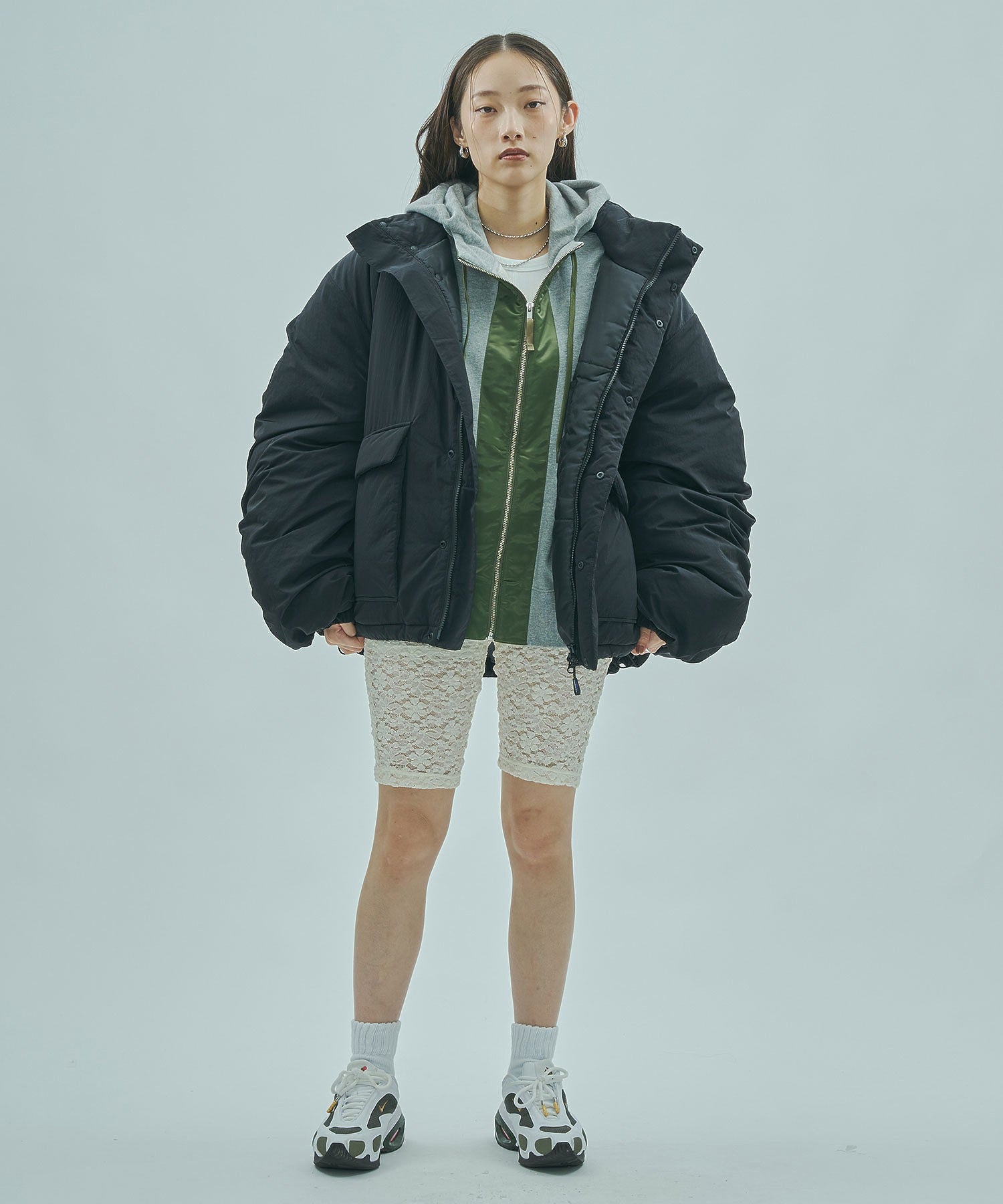 model:163cm 着用サイズ:ONE SIZE