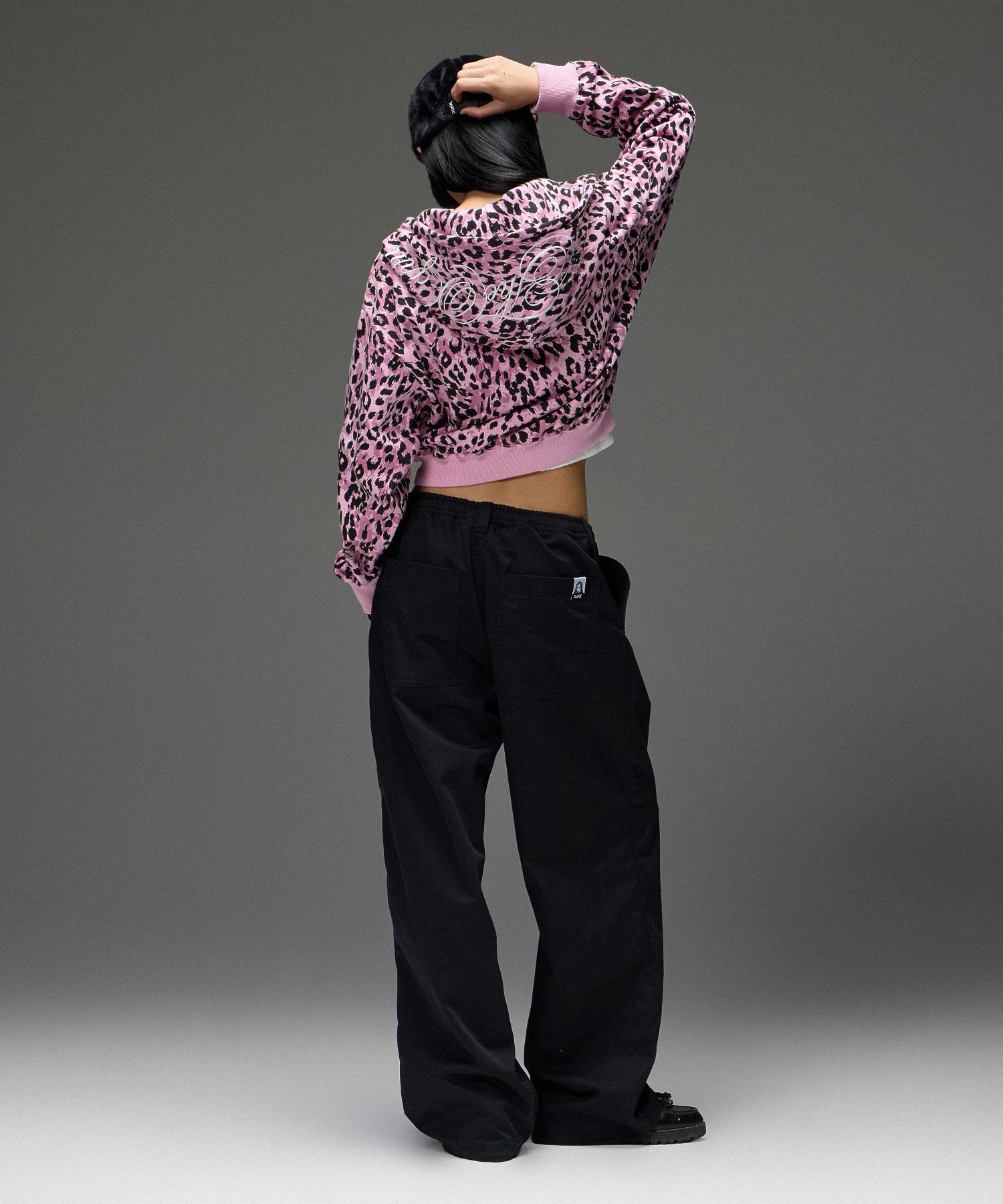 ALL OVER PRINT COMPACT ZIP UP SWEAT HOODIE