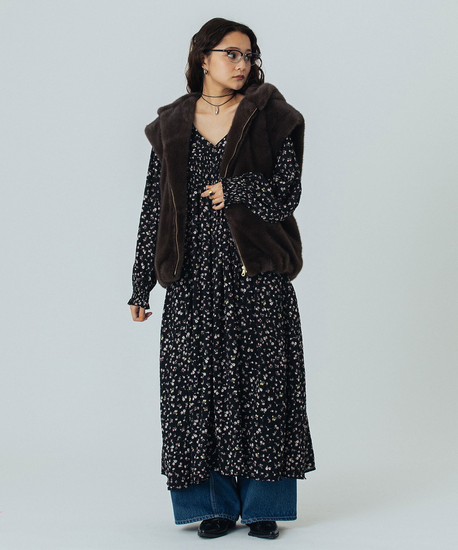 model:160cm 着用サイズ:ONE SIZE